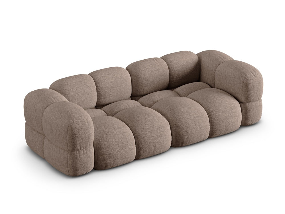 Sofa für 4 Personen LORETTO cappuccino
