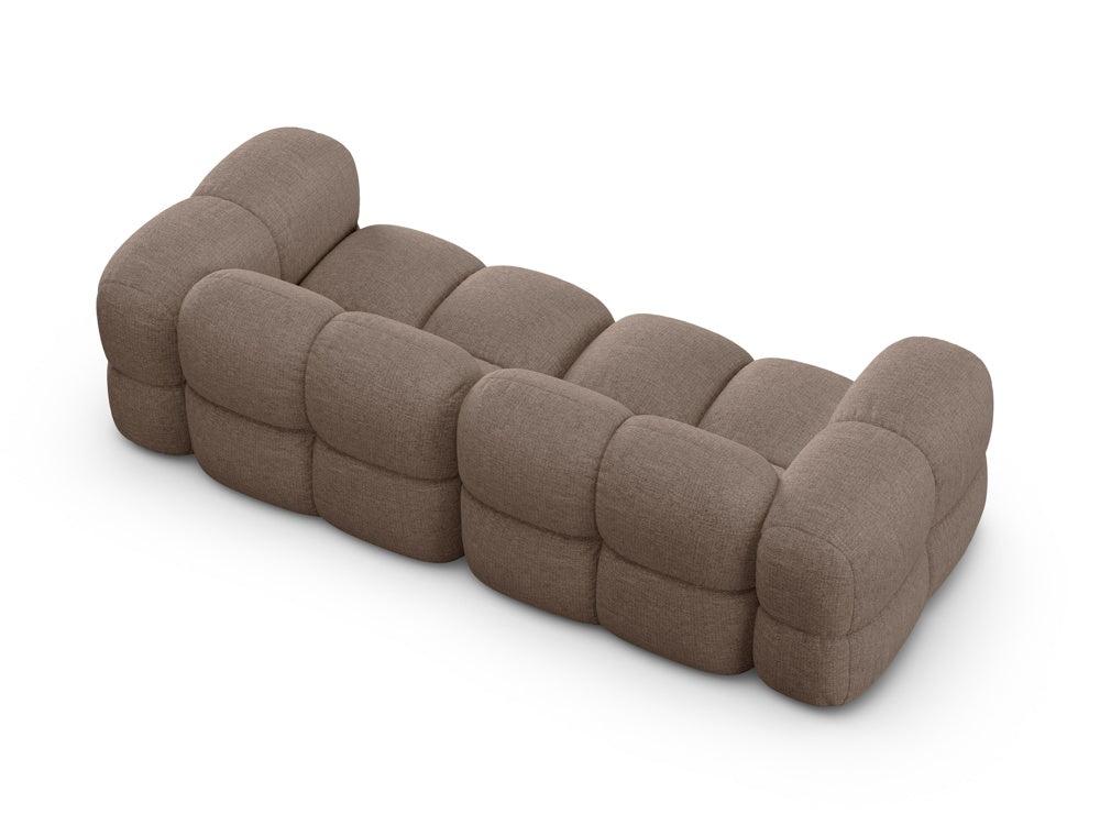 Sofa für 4 Personen LORETTO cappuccino