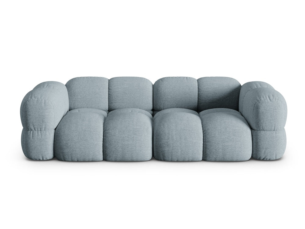 Sofa 4-persoons LORETTO pastelblauw