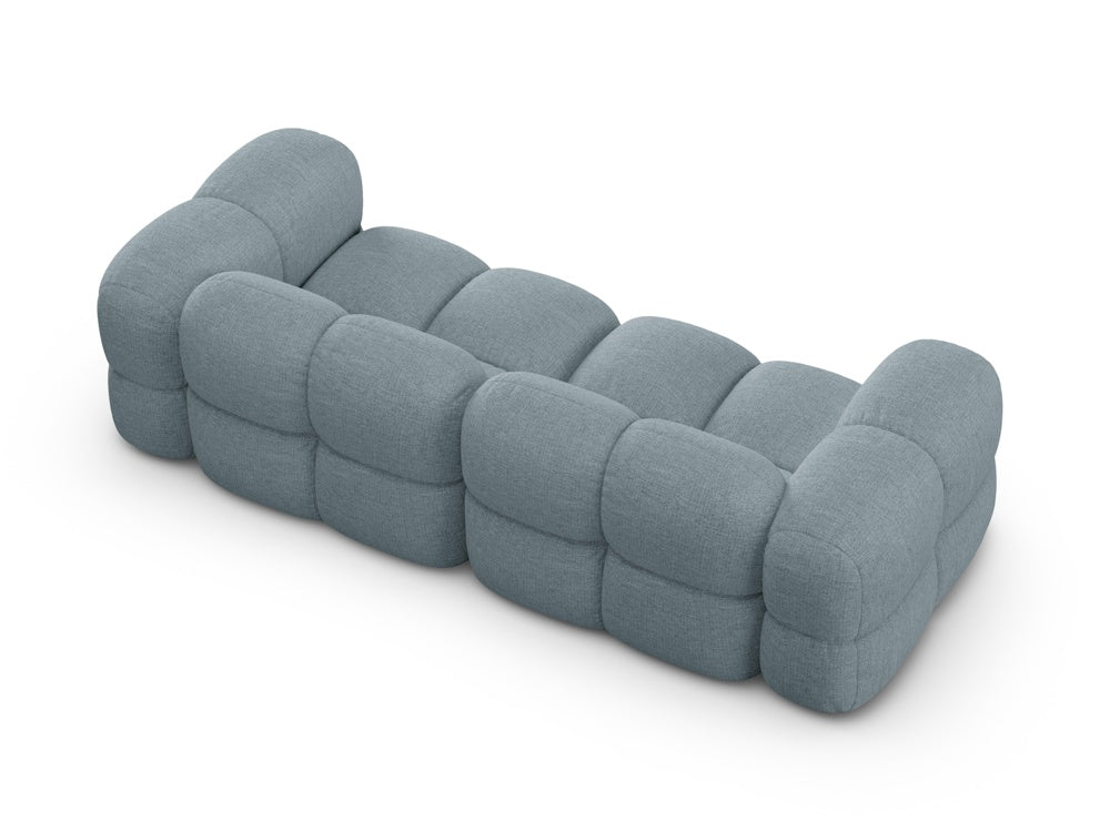 Sofa 4-persoons LORETTO pastelblauw