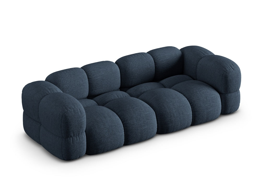 Sofa voor 4 personen LORETTO blauw