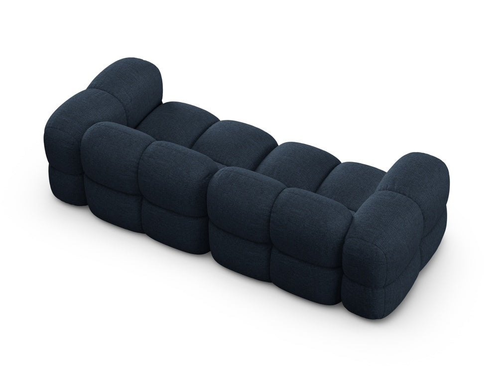 Sofa voor 4 personen LORETTO blauw