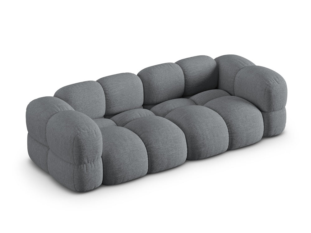 Sofa 4-persoons LORETTO grijsblauw