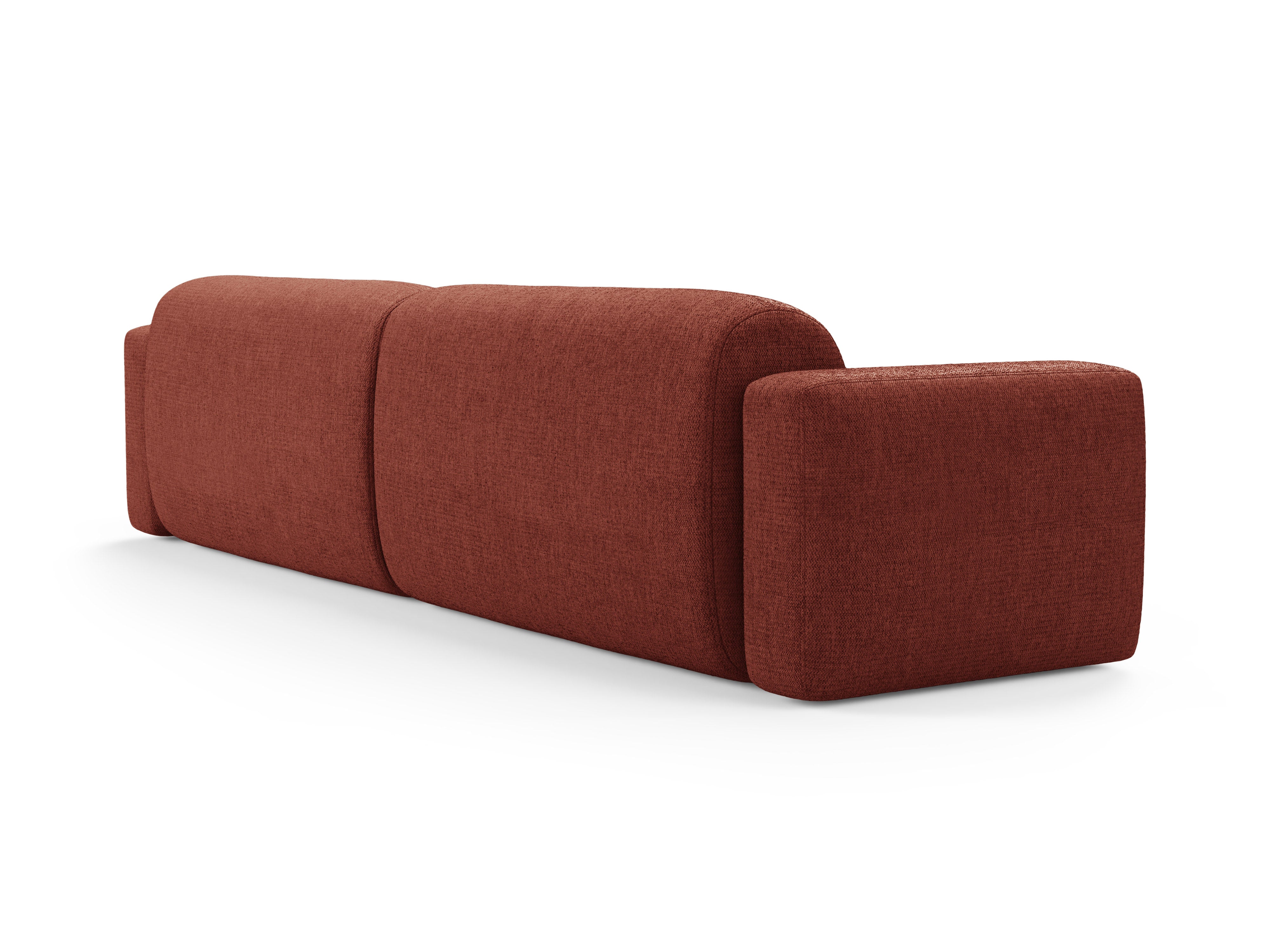4-seater Sofa STRINO coral chenille