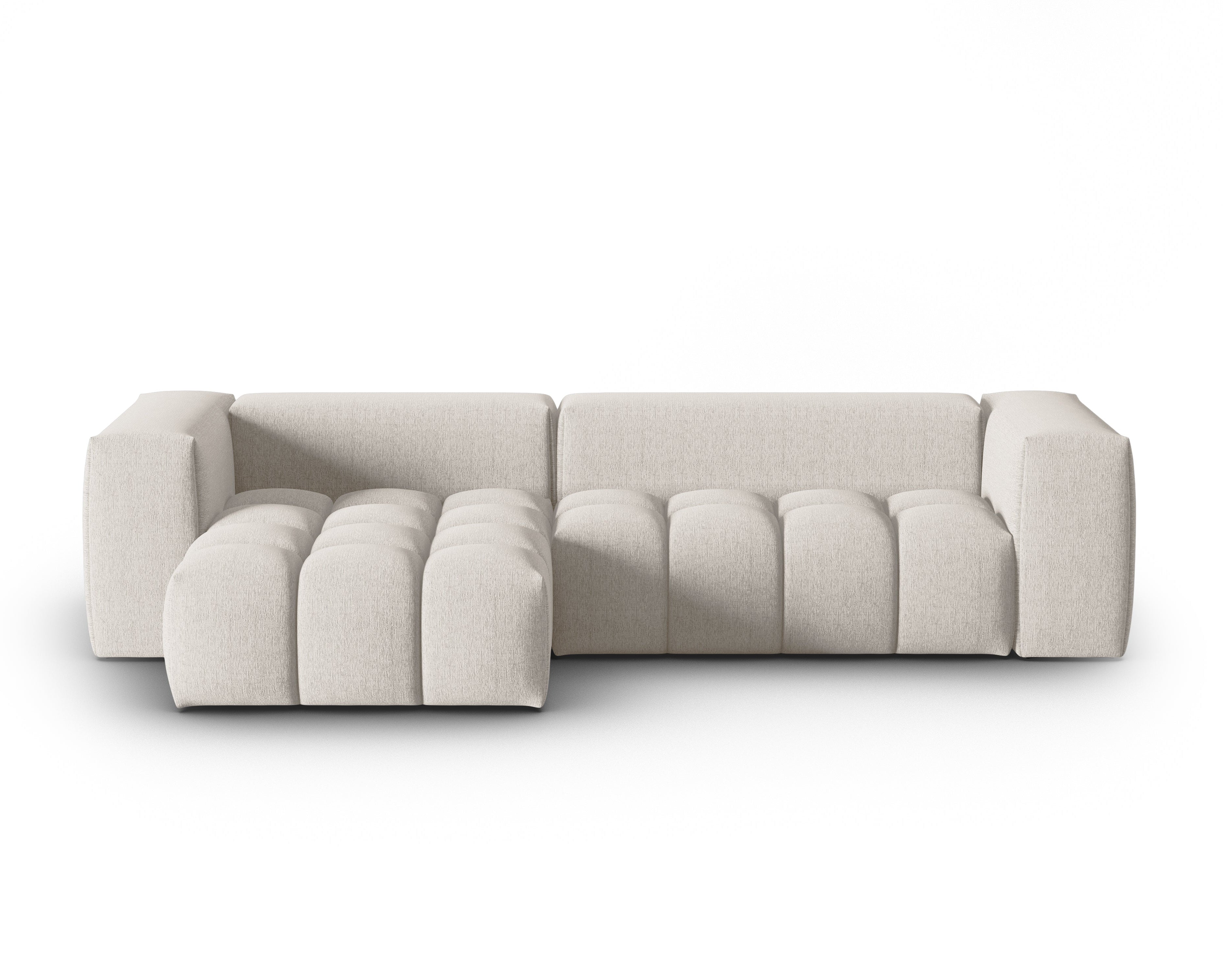 Narożnik 3-osobowy lewostronny VERONA beżowy – Cosmopolitan Design