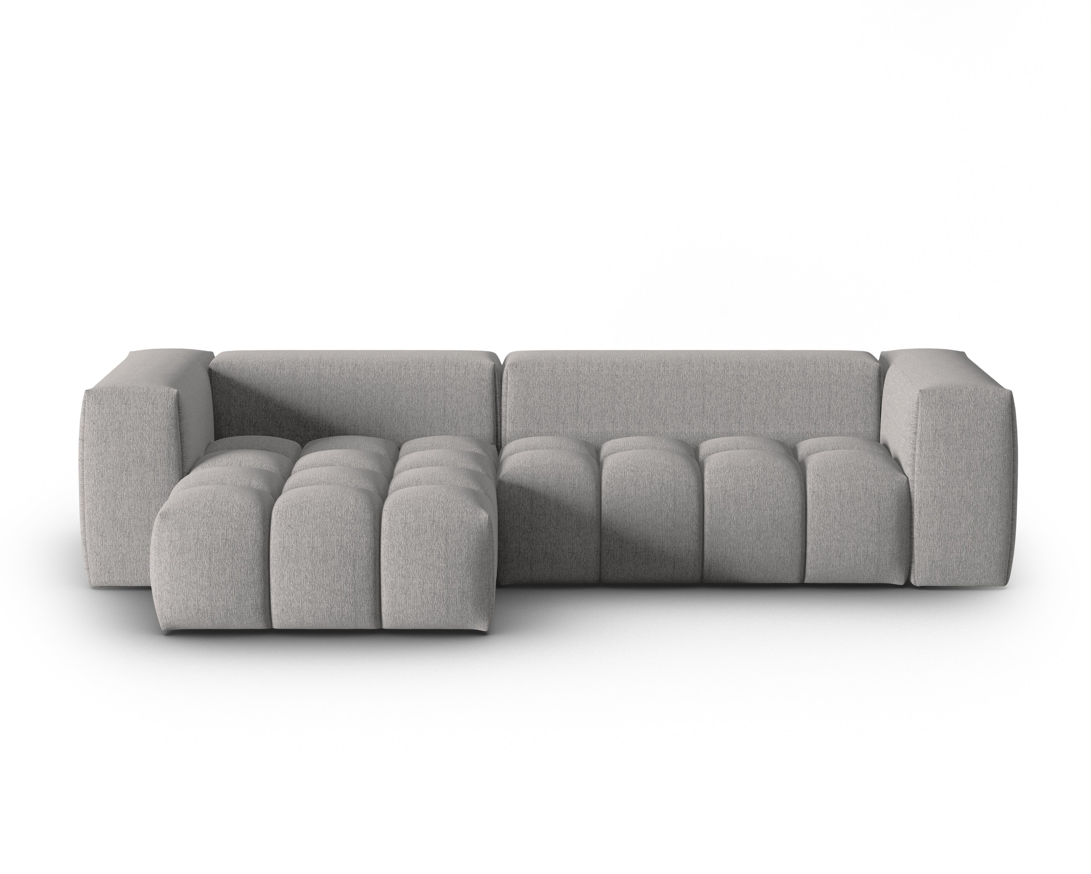 Narożnik 3-osobowy lewostronny VERONA ciepły szary – Cosmopolitan Design