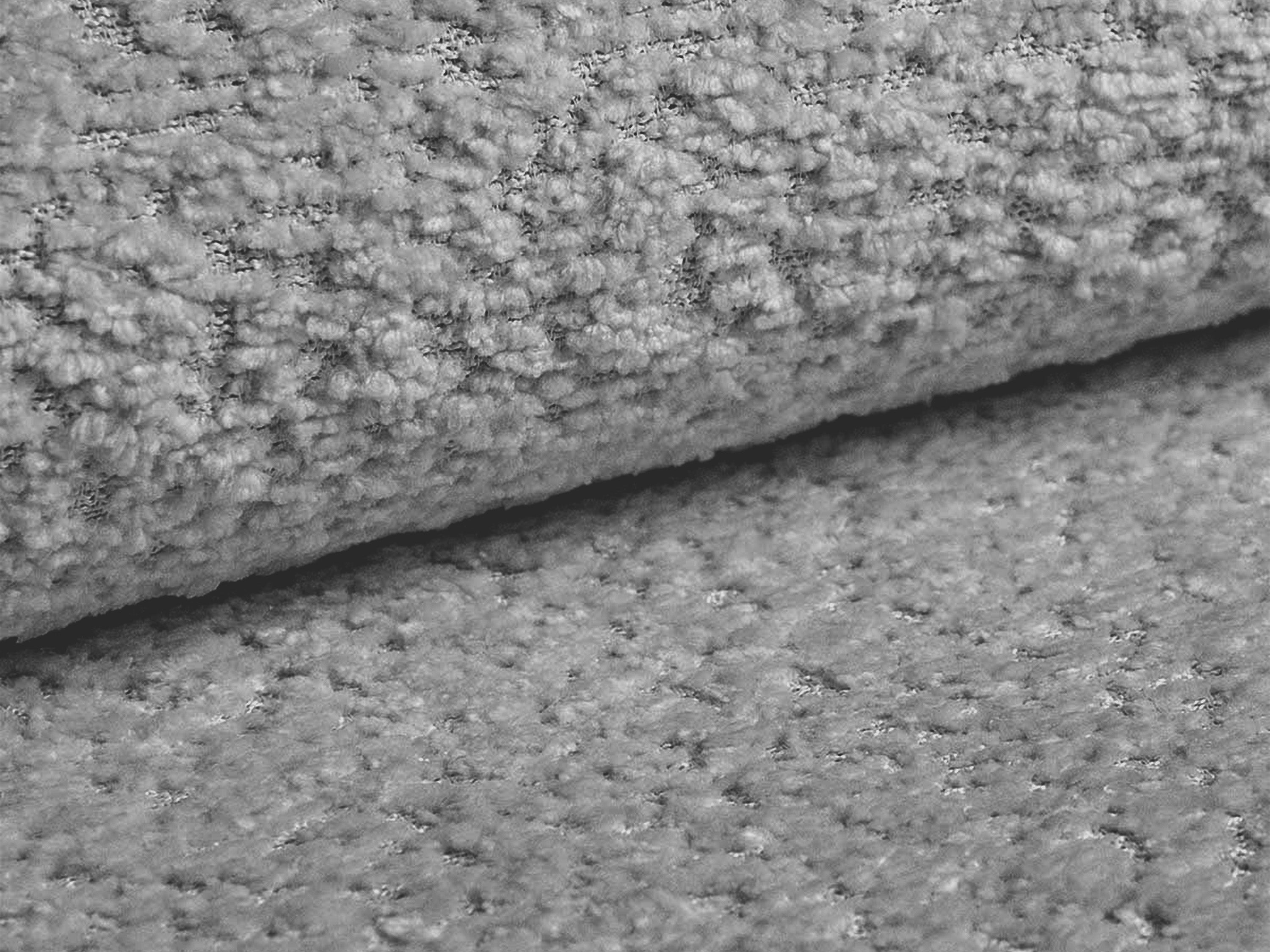 Kussen KEMI lichtgrijs bouclé