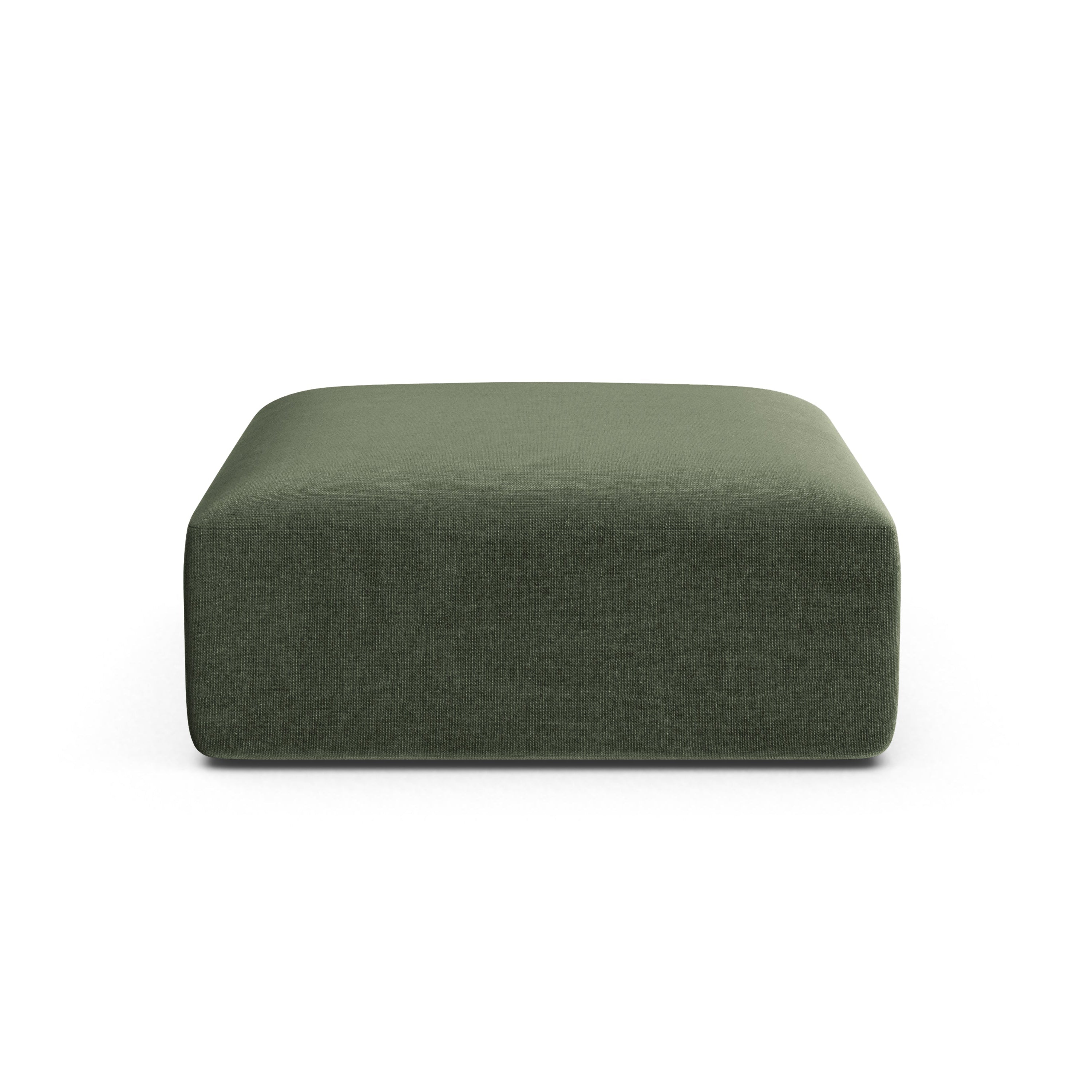 Green Velvet Pouf CAMPI