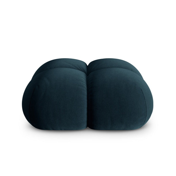 Samt Pouf LORETTO petrol