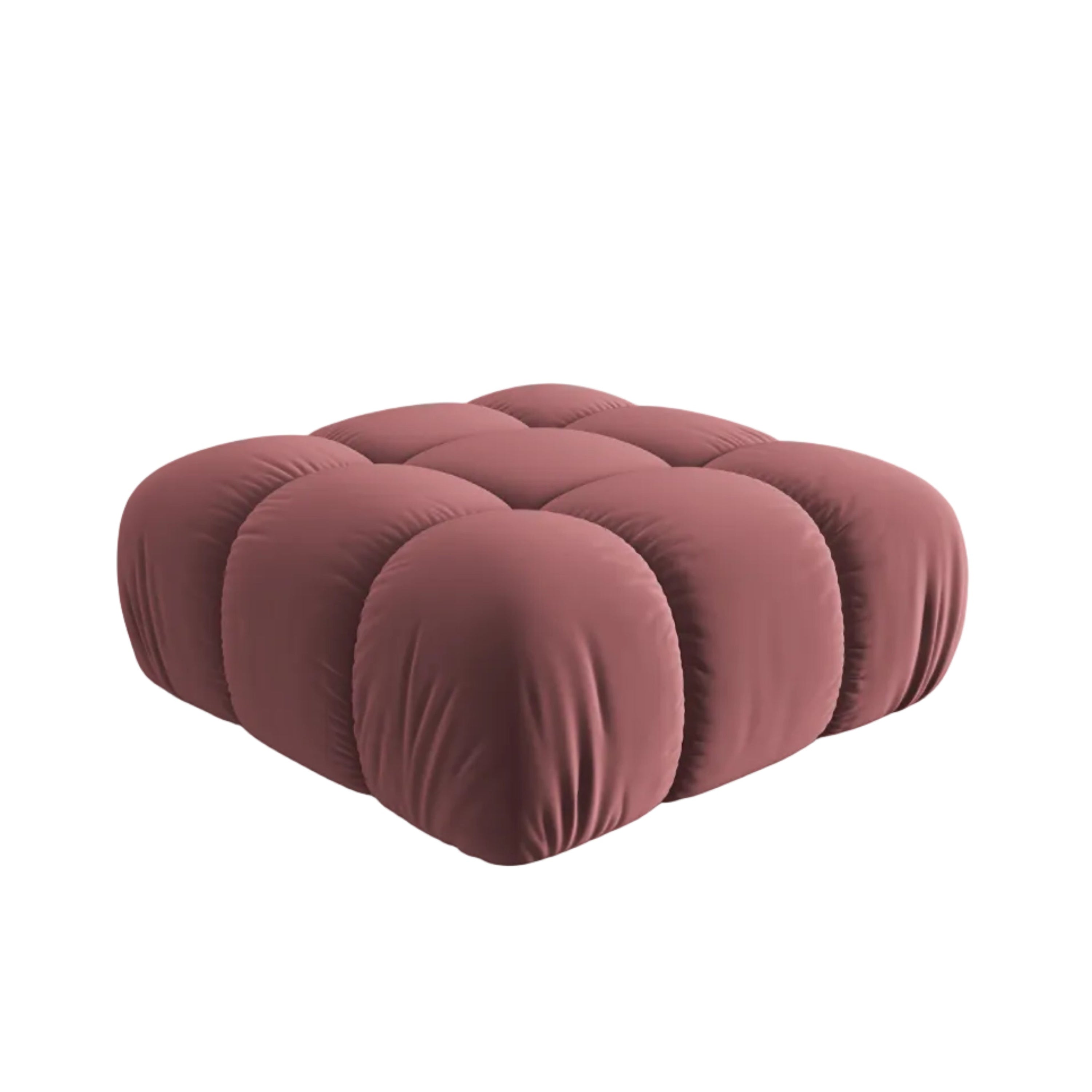 Puf aksamitny CORTINA różowy – Cosmopolitan Design