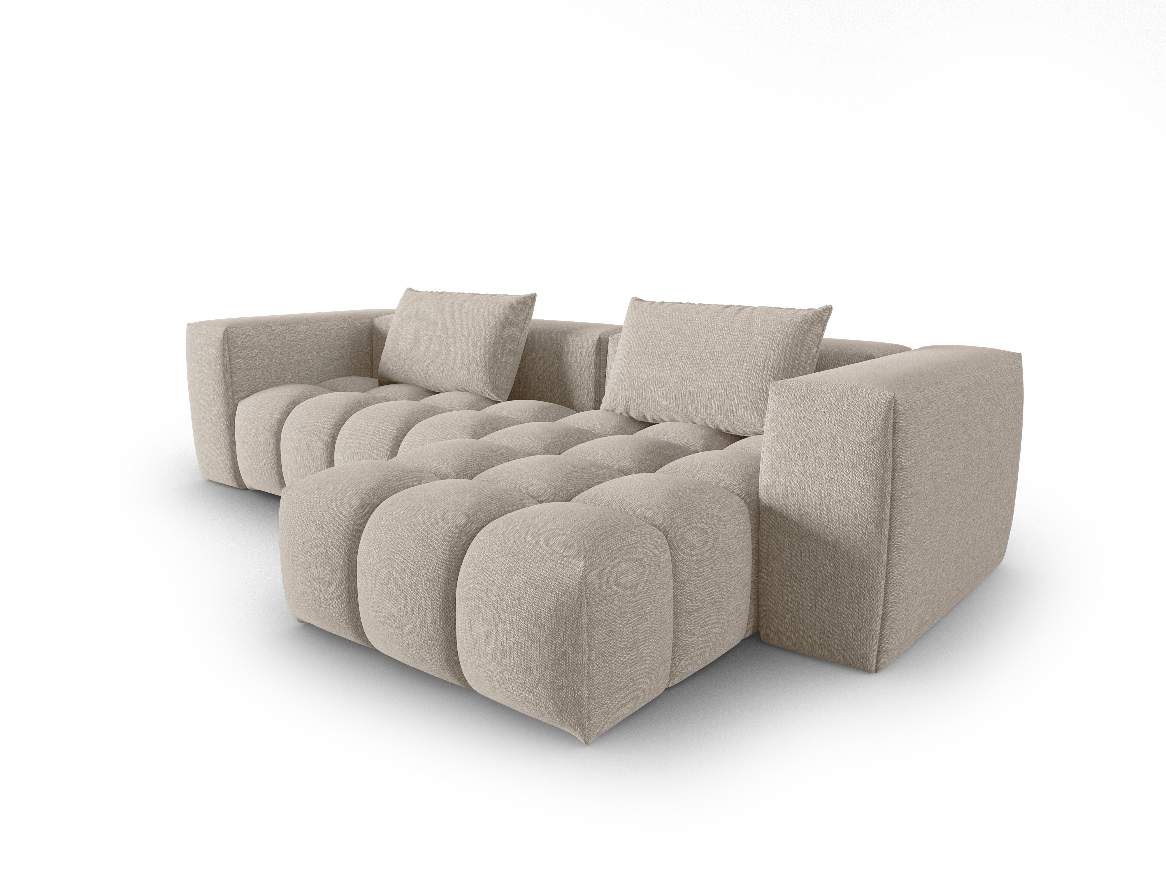 Narożnik 3-osobowy prawostronny VERONA piaskowy – Cosmopolitan Design