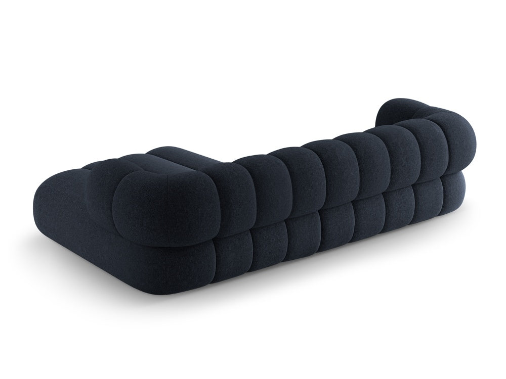 Rechthoekige bank voor 5 personen, rechtsdraaiend, KOGE, marineblauw