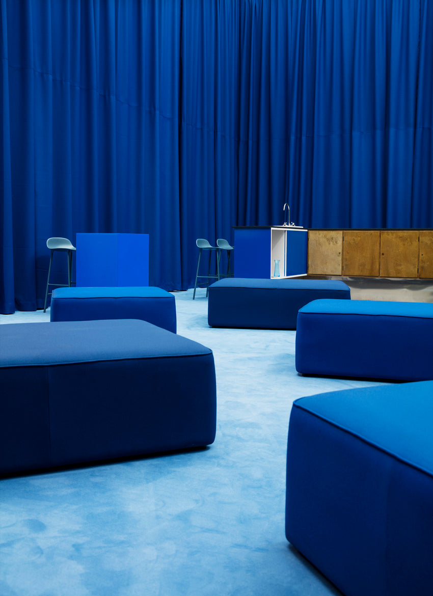 Modulares Seilsofa - links -Hand Chaiselong