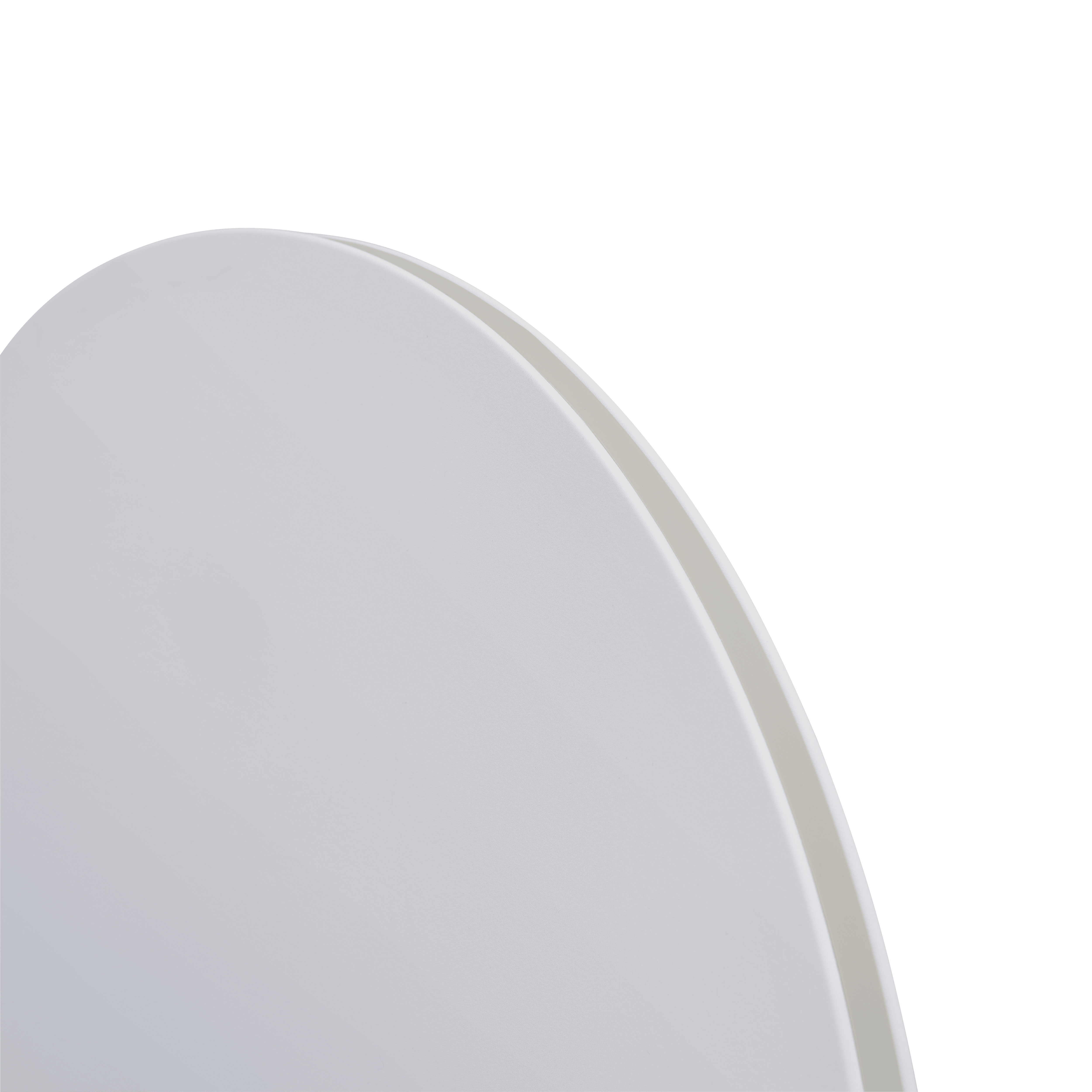 Wandlamp CALM wit met grijze rand