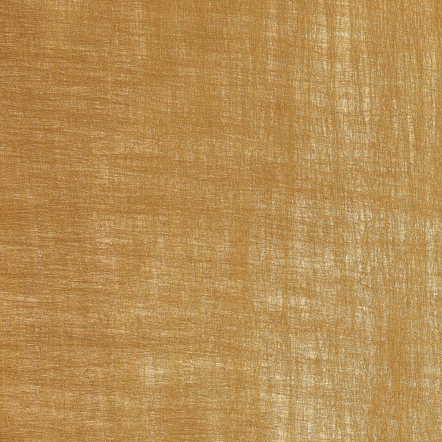 Strukturierte metallisierte Textiltapete HEMERA - OCRE goldgelb