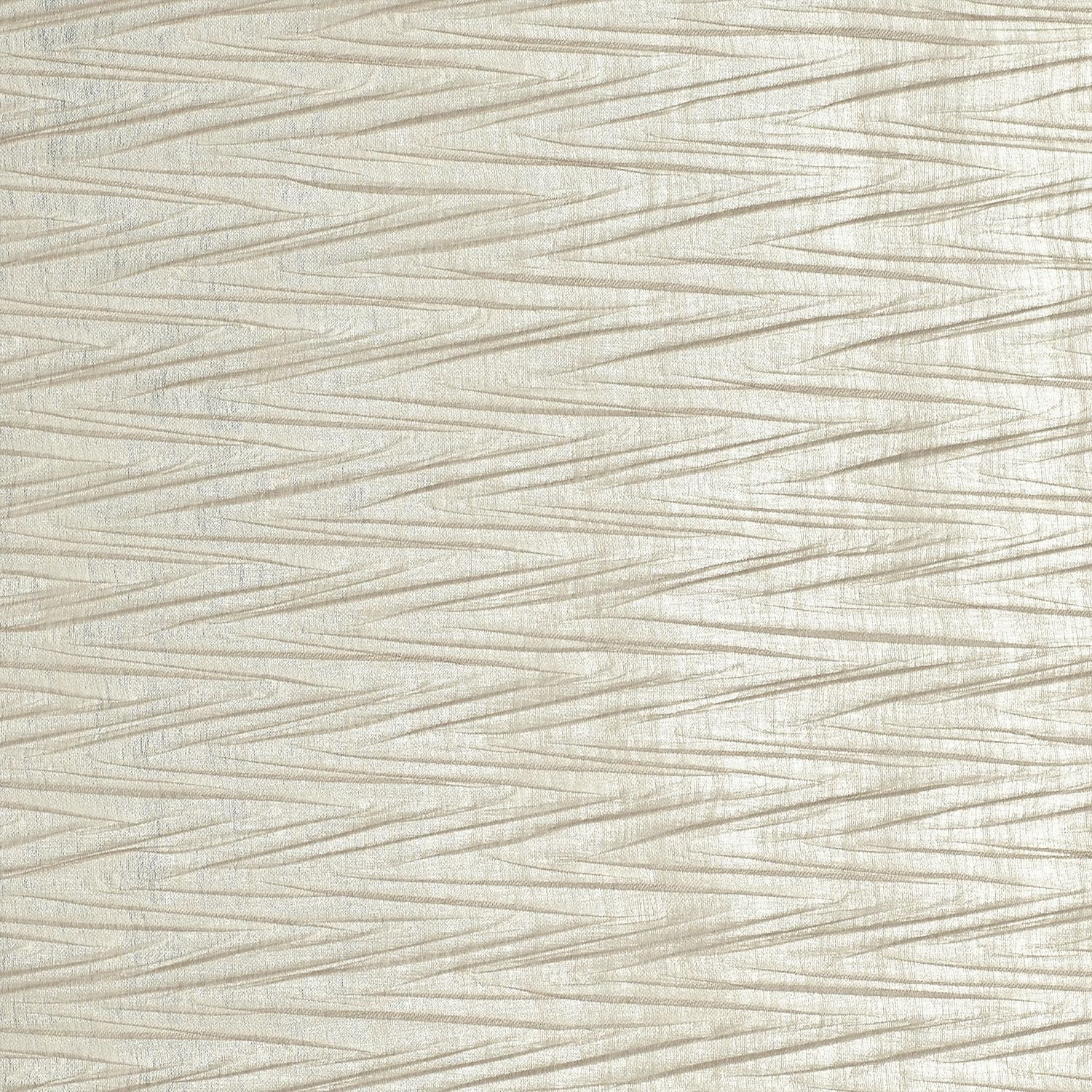 Geweven structuurbehang met geometrisch motief THÉIA parelmoer