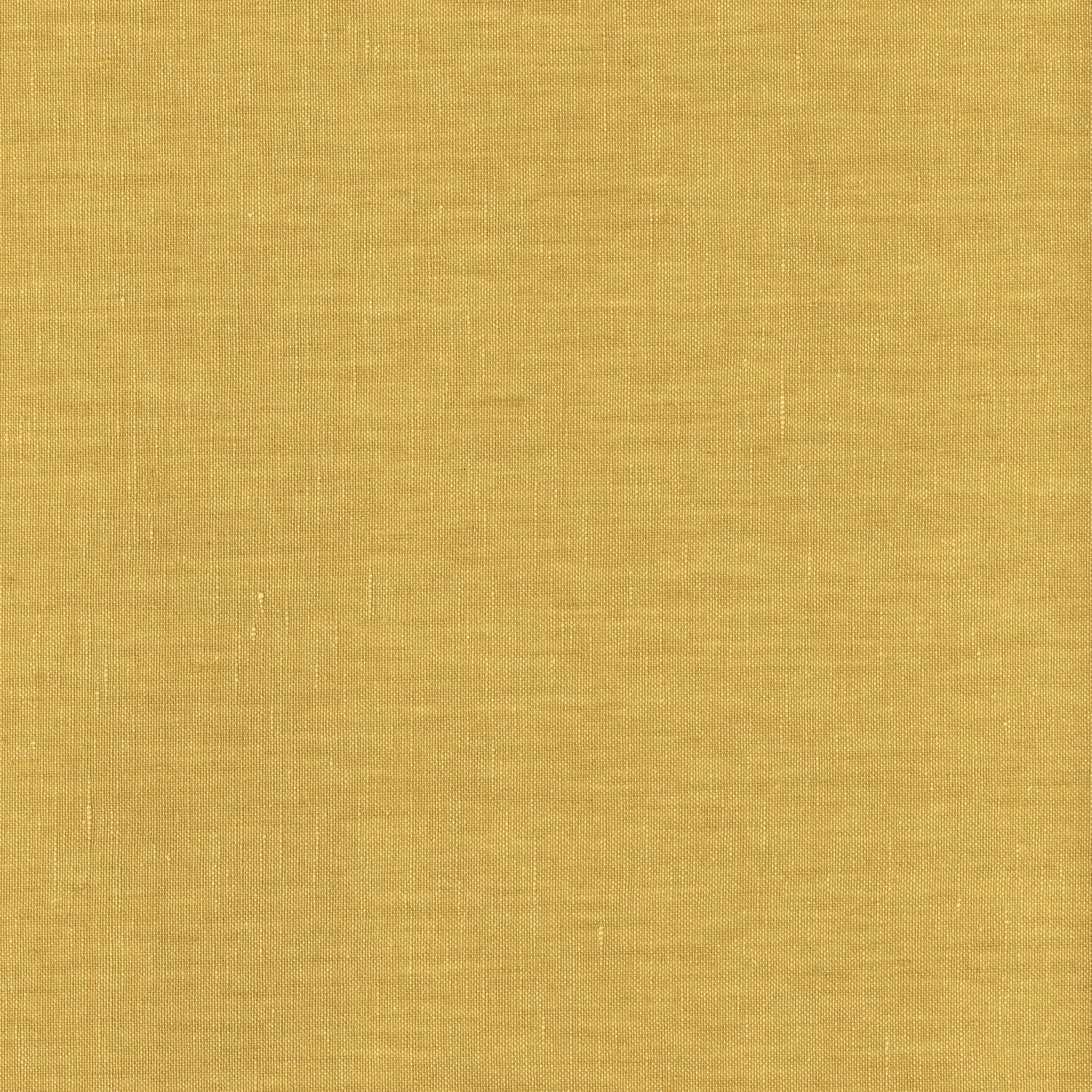 Linen textile wallpaper LINORA - MIMOSA yellow