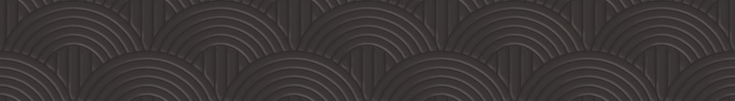 Structuurtapijt met geometrisch patroon van bogen VOLUTIS - ANTRACIET