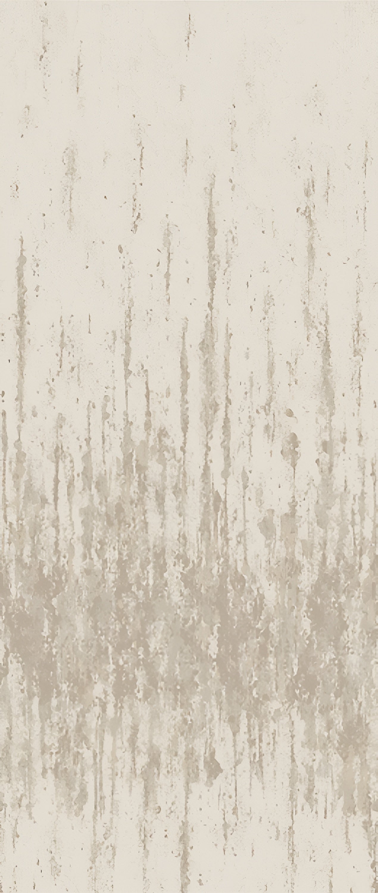 Muurschildering textiel imiterend een verouderde muur ORCIA - GRÈGE beige met grijs