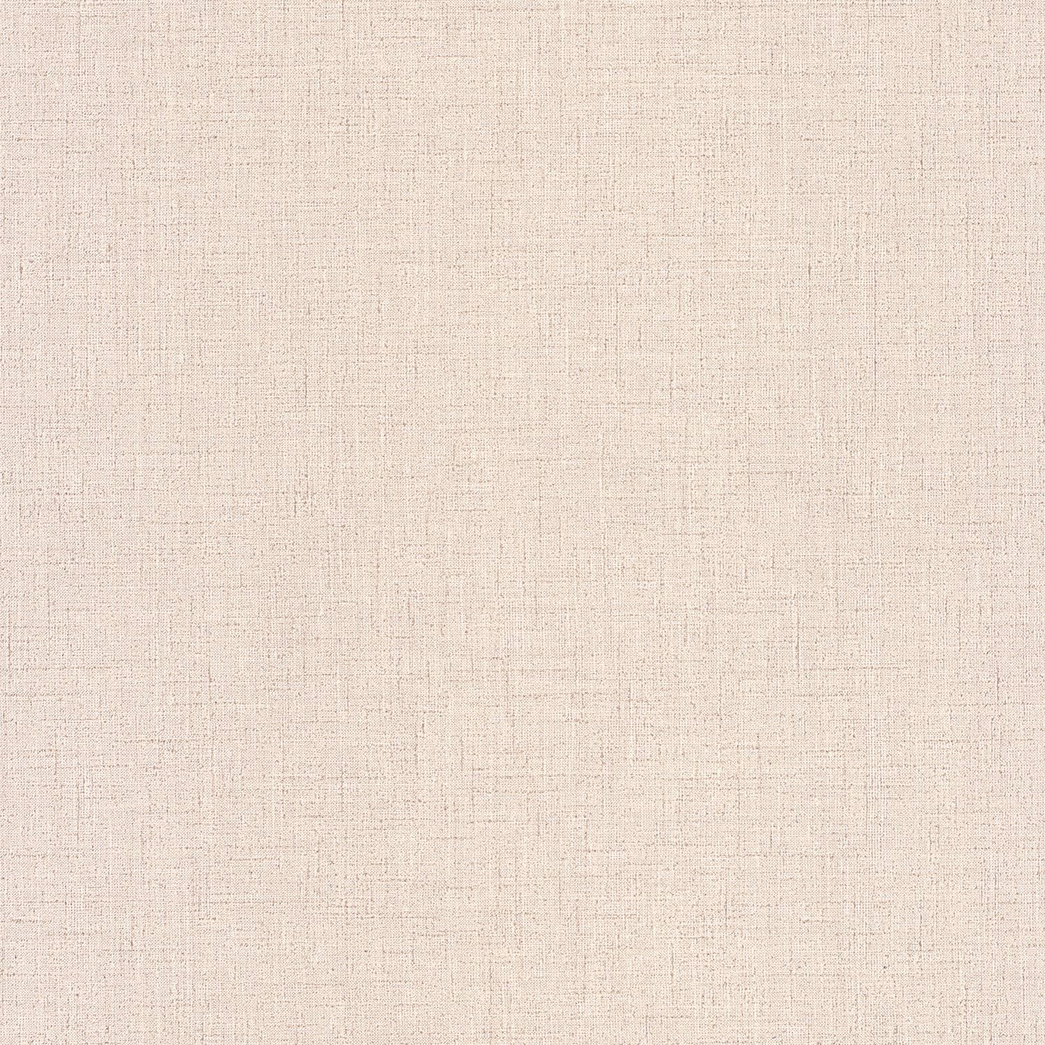 Structuurtapijt dat linnen doek imiteert ANKAA - POUDRÉ poederroze