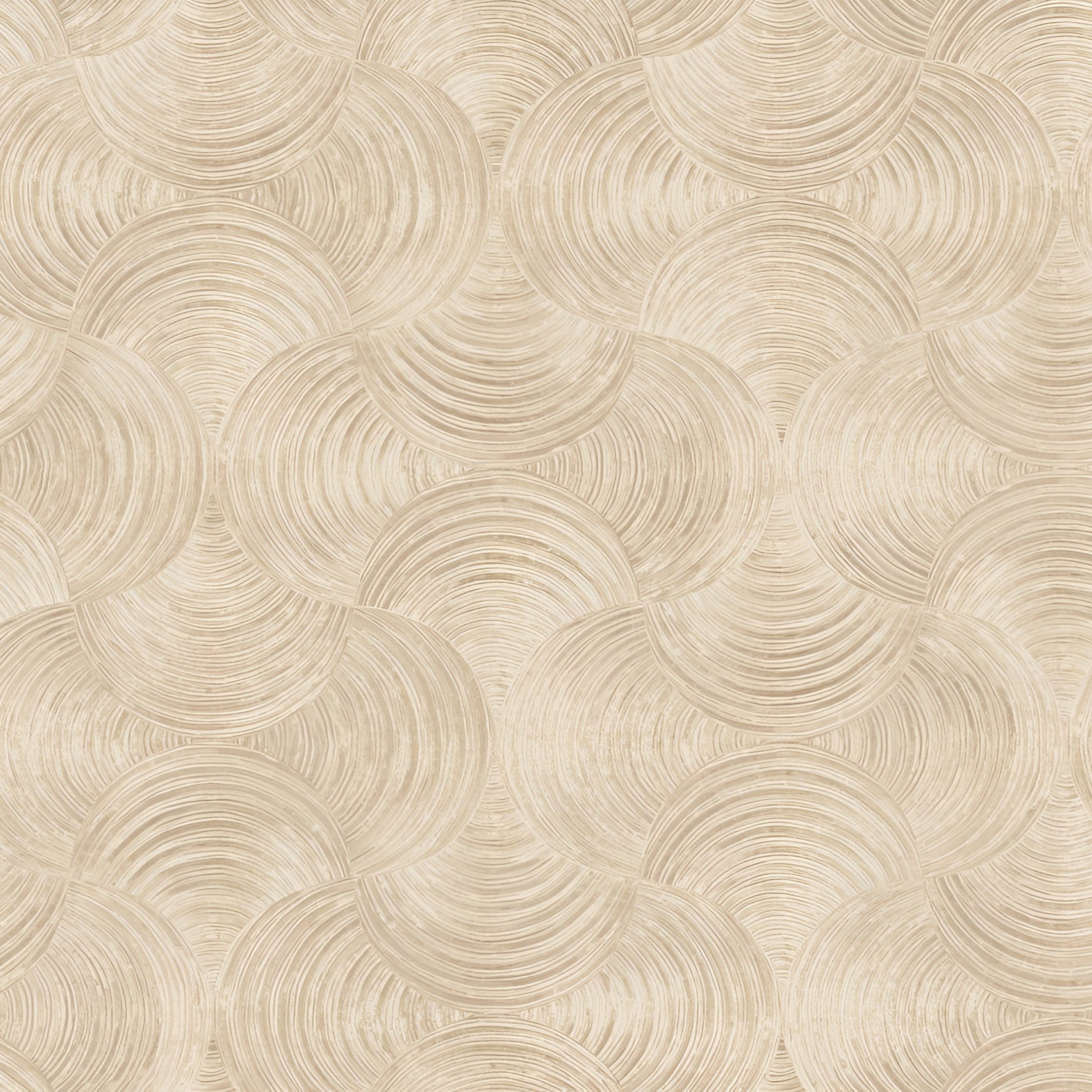 Metallic Structural Wallpaper with Abstract Pattern APHELIE - ARGENT Warm Silver