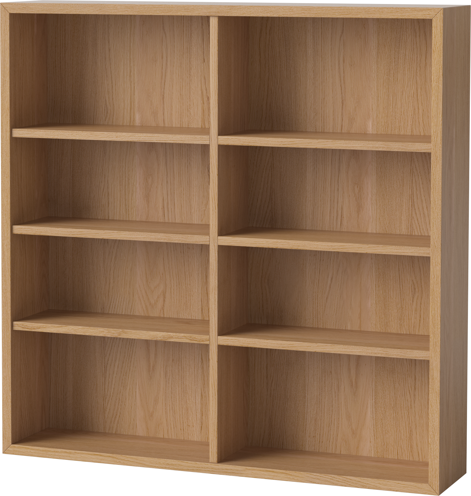 DISPLAY CASE plank eikenhout