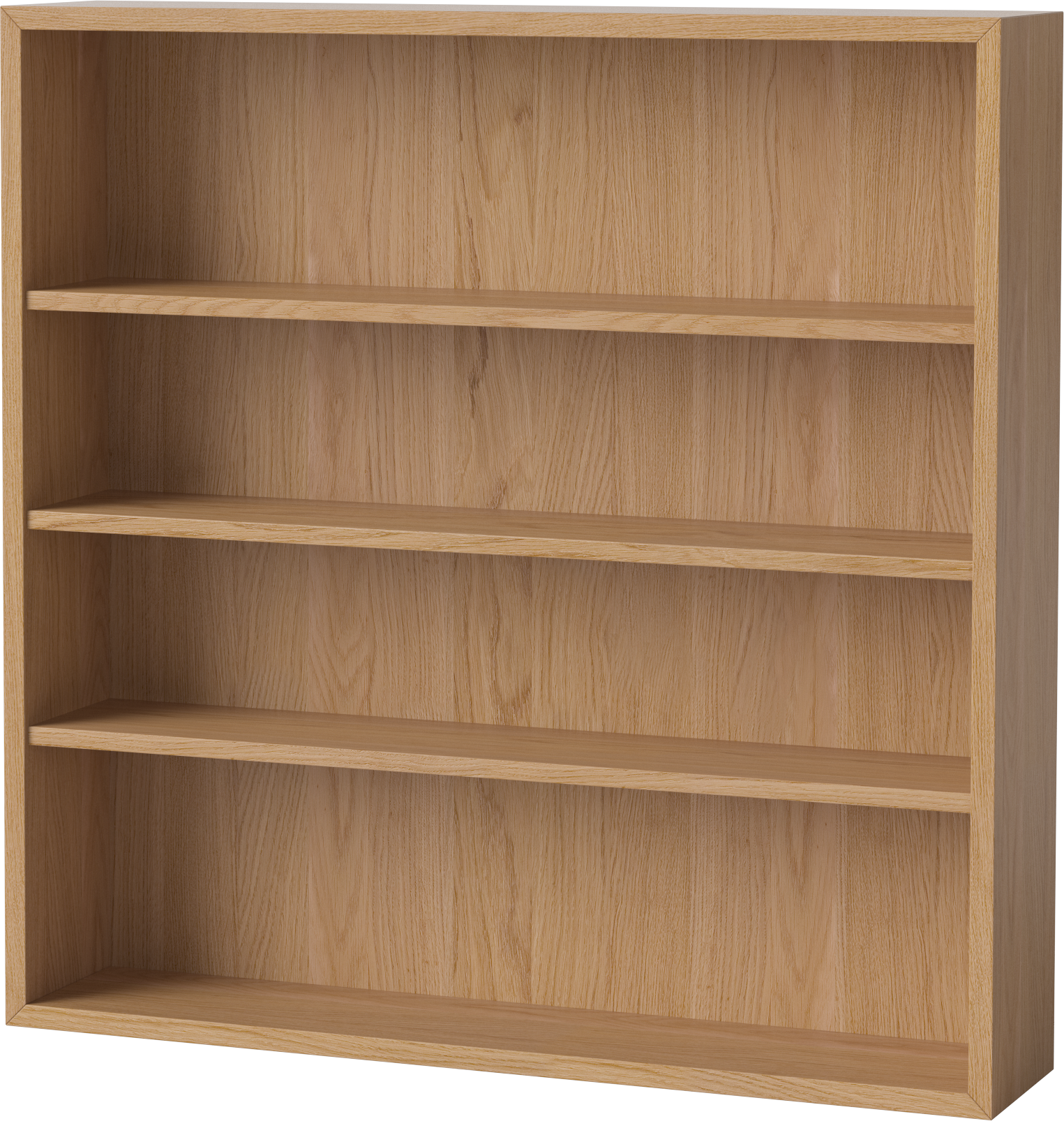 DISPLAY CASE plank eikenhout