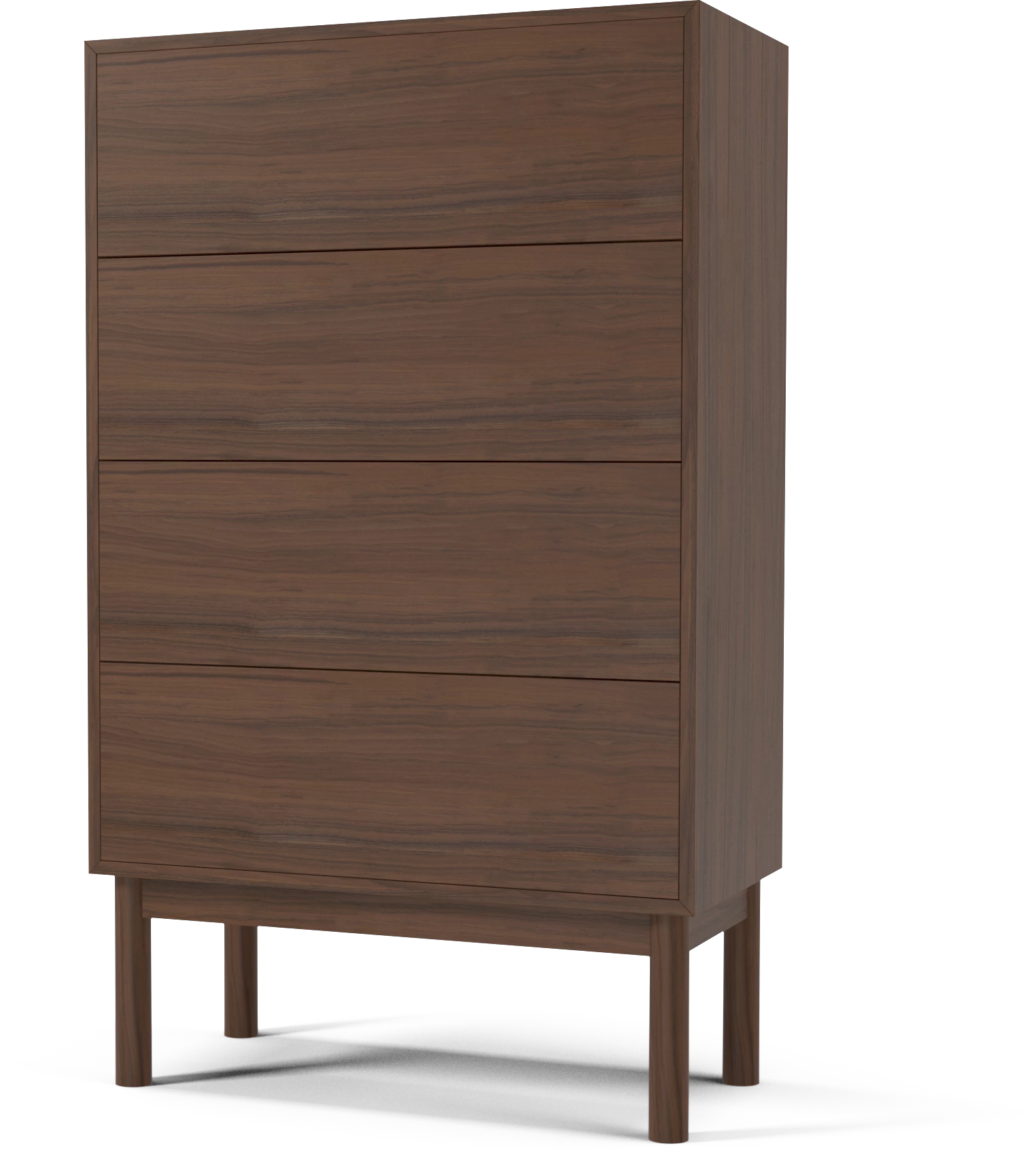 Kredens CASE in notenhout