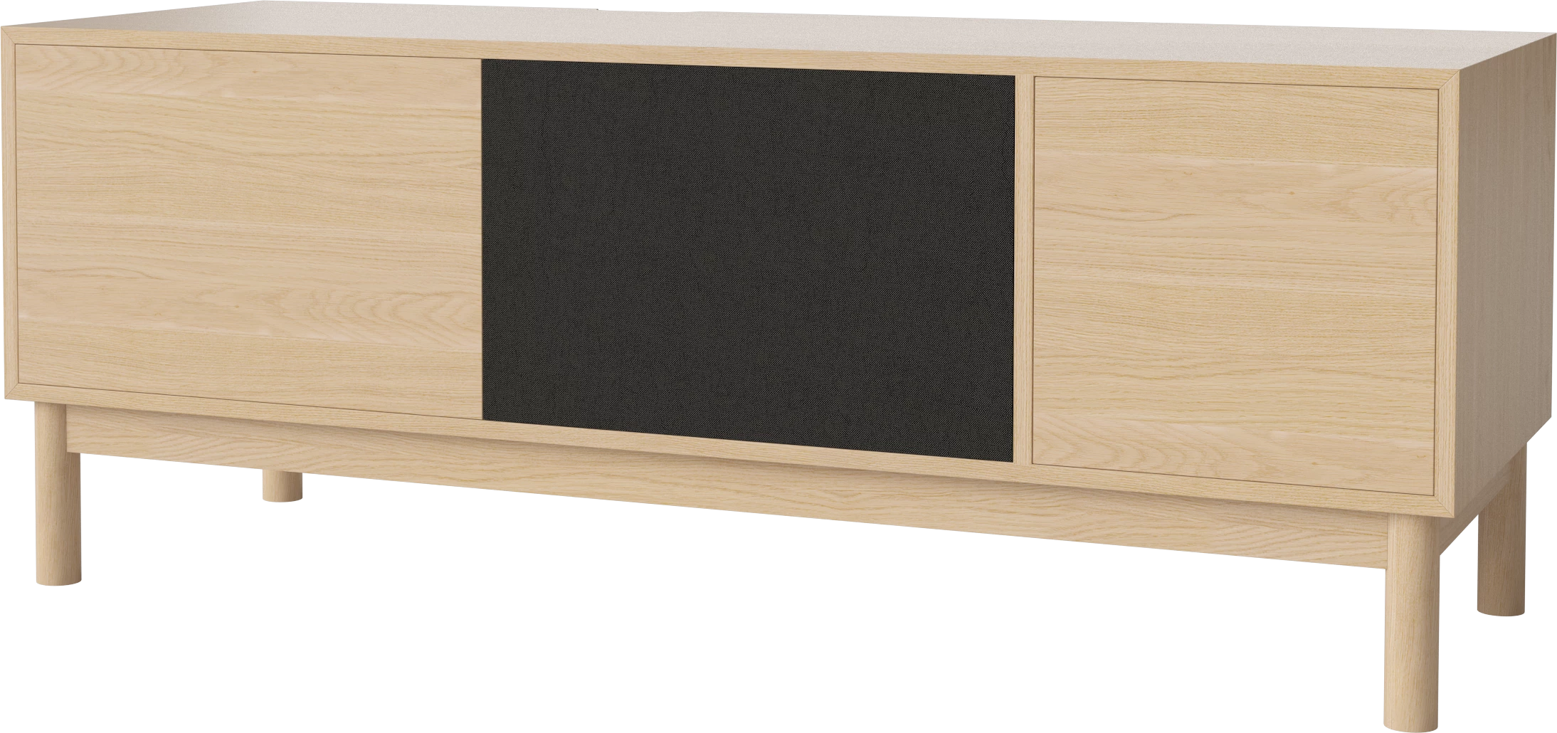 RTV-kast CASE gebleekt eikenfineer