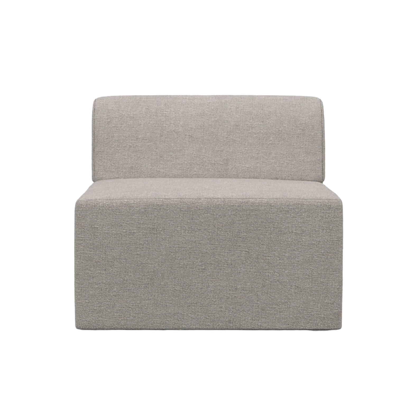 Modulaire bank TORI - middelste module grijs