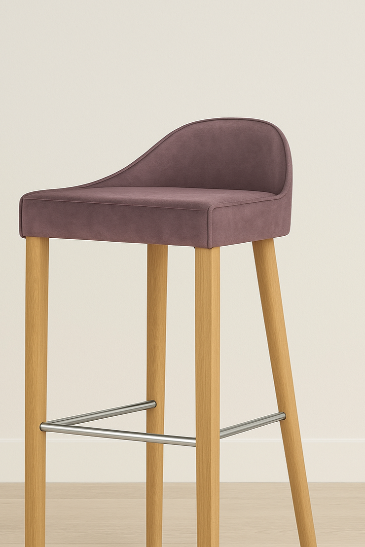 Hocker LUBI H-5005 gestoffeerd