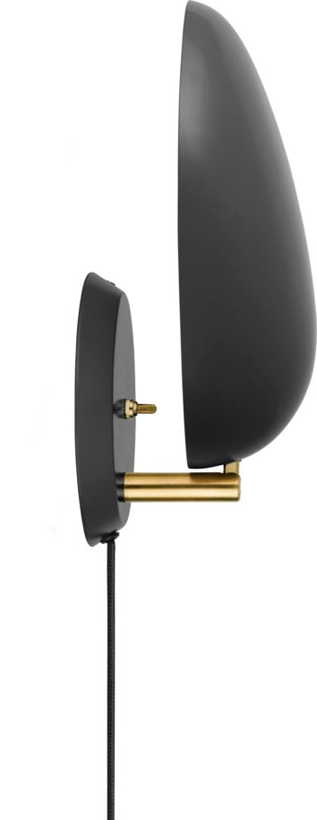 COBRA schwarze Wandleuchte