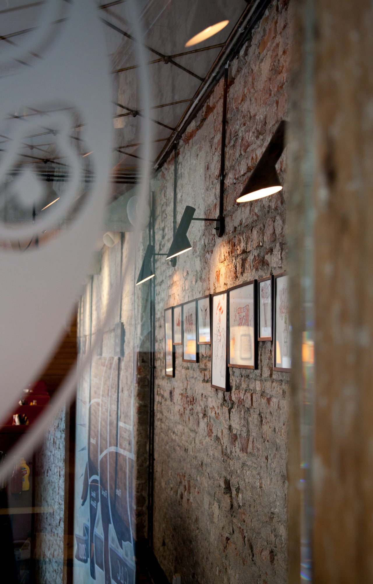 Wandleuchte AJ petrol