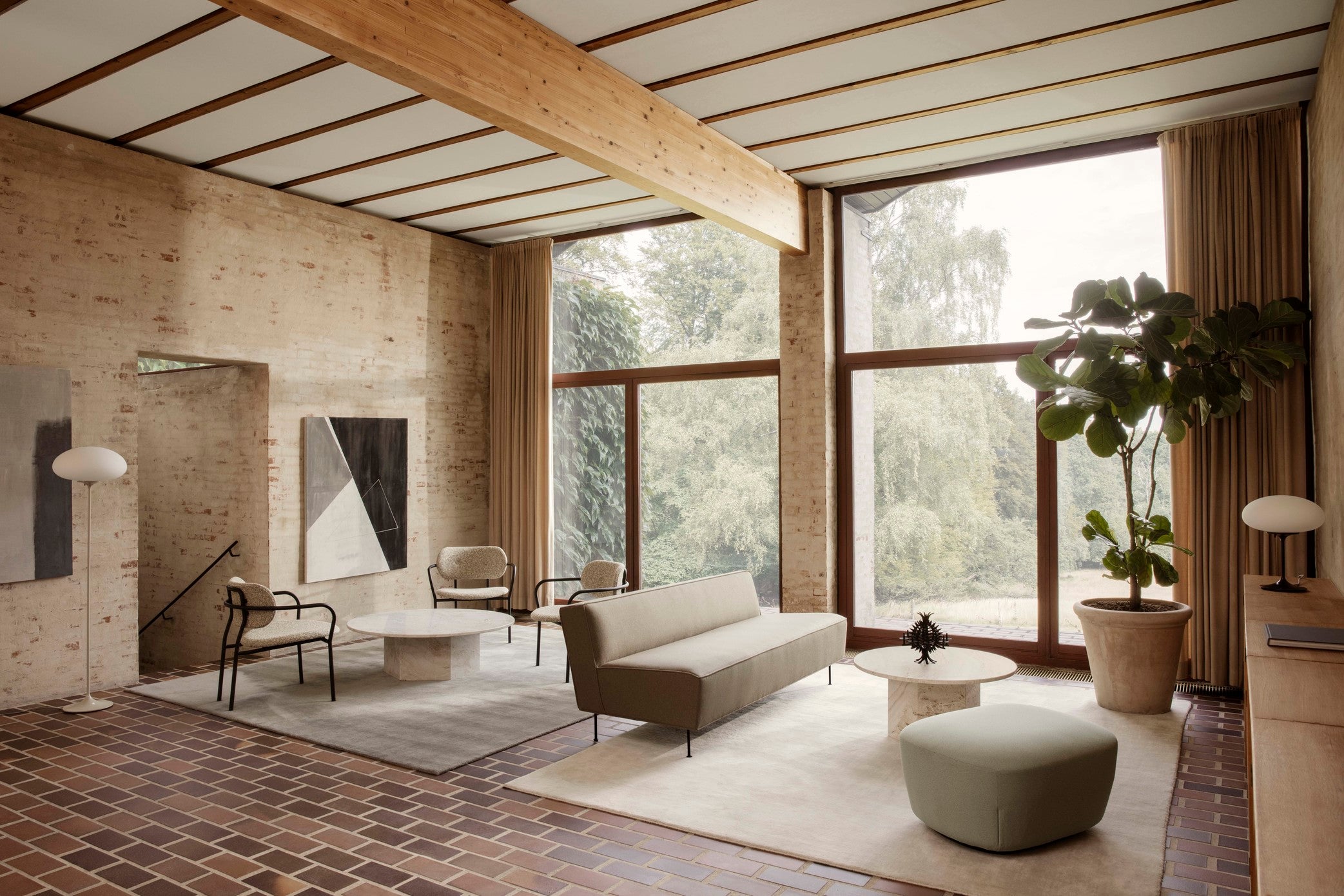 Tischlampe STEMLITE bordeaux