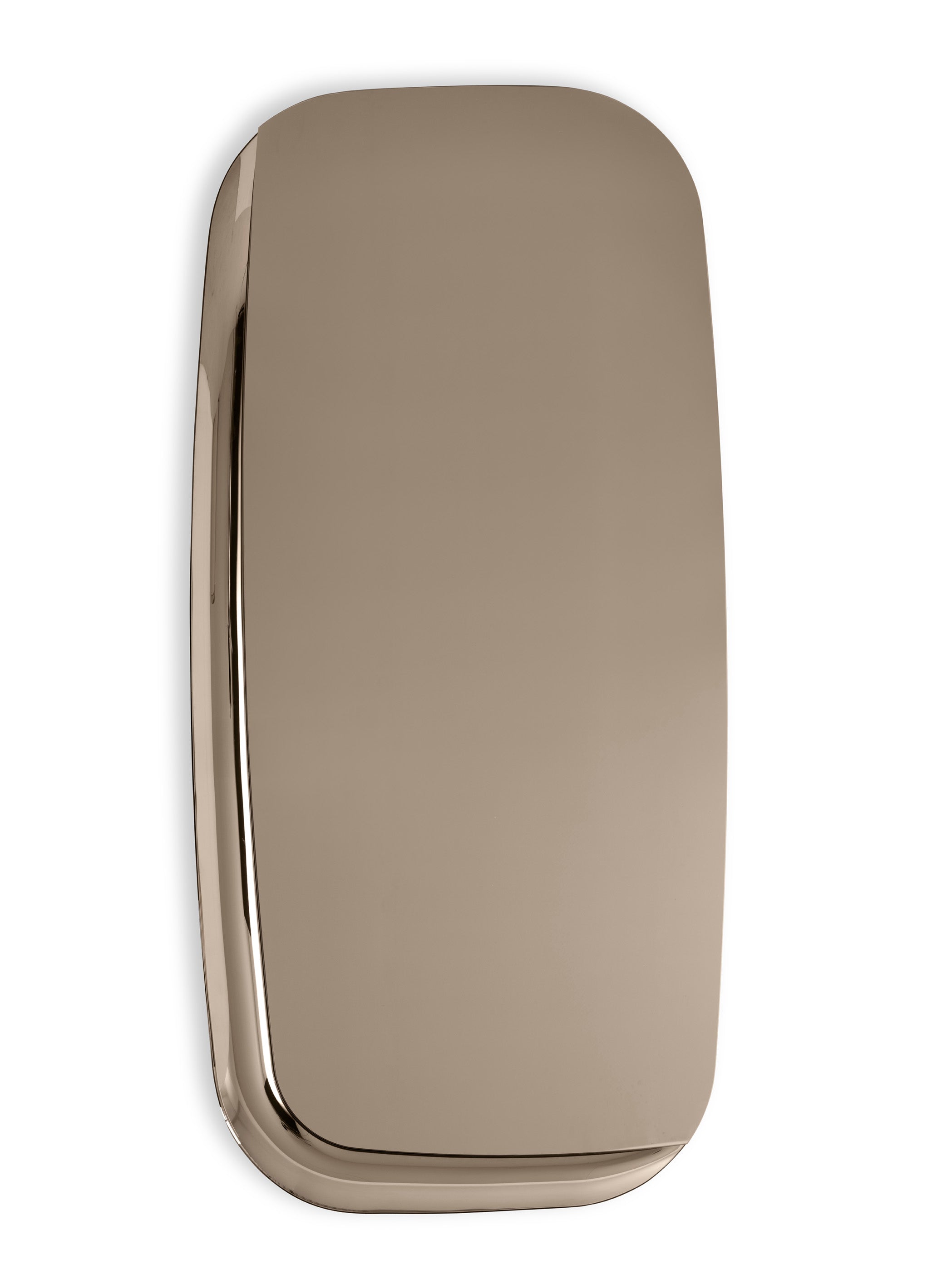 Colette Mirror Brown Glass
