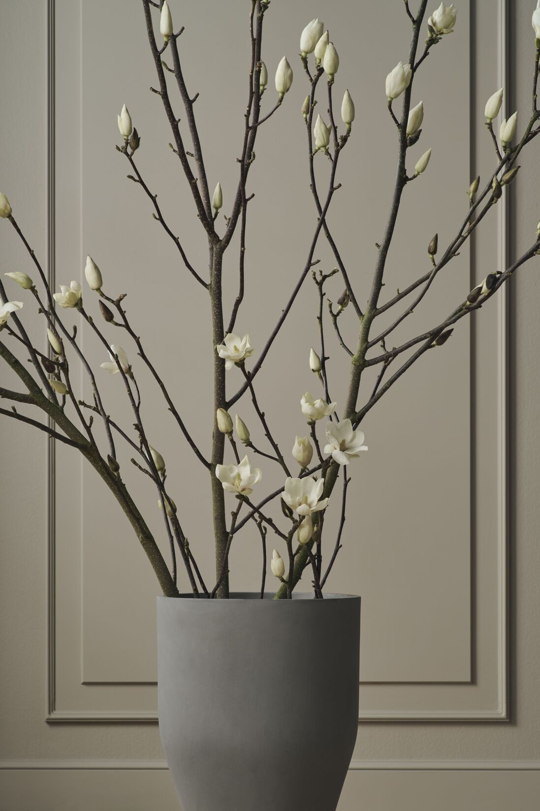 Donica COMBO grijs-wit cement