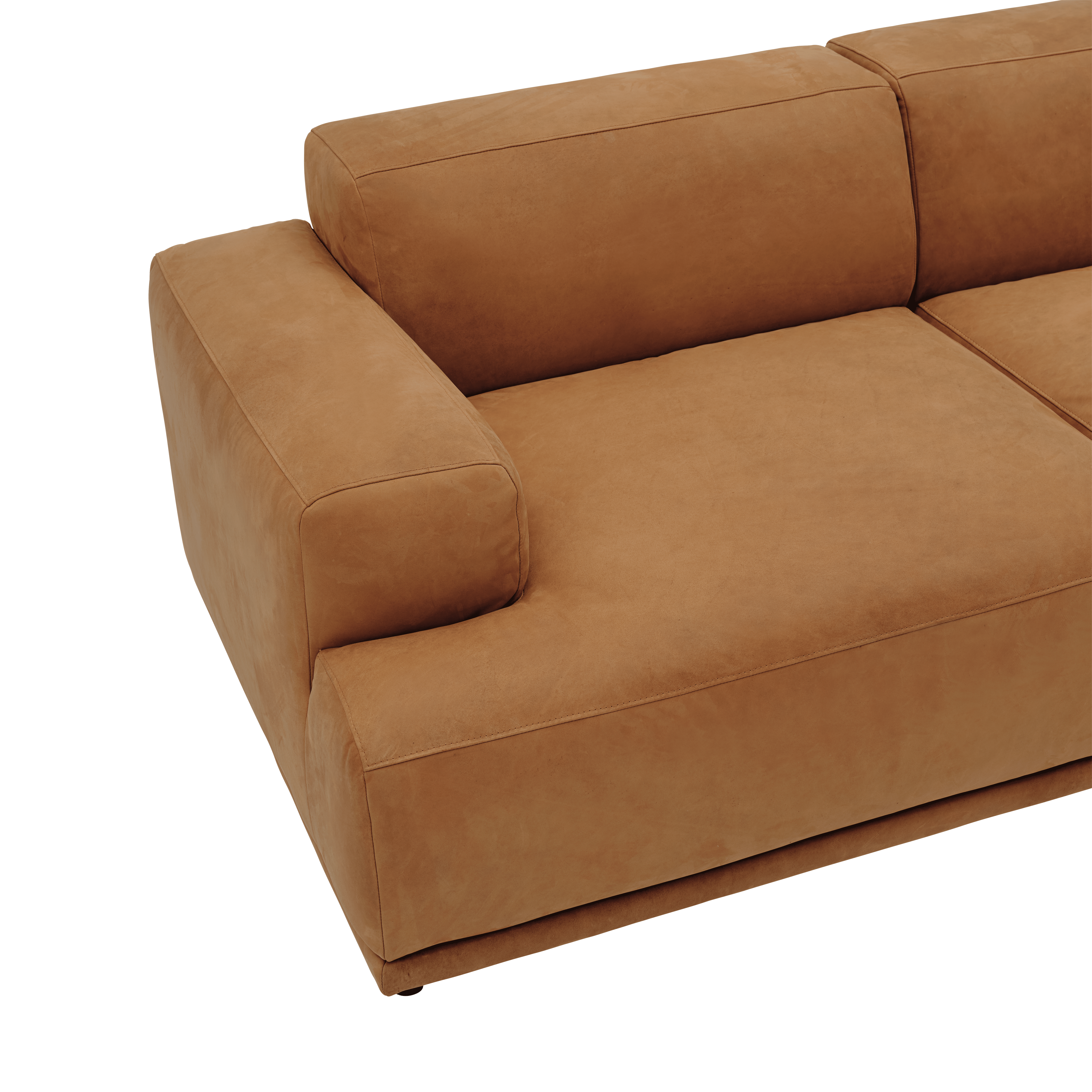 Sofa 3-zits CONNECT SOFT gestoffeerd