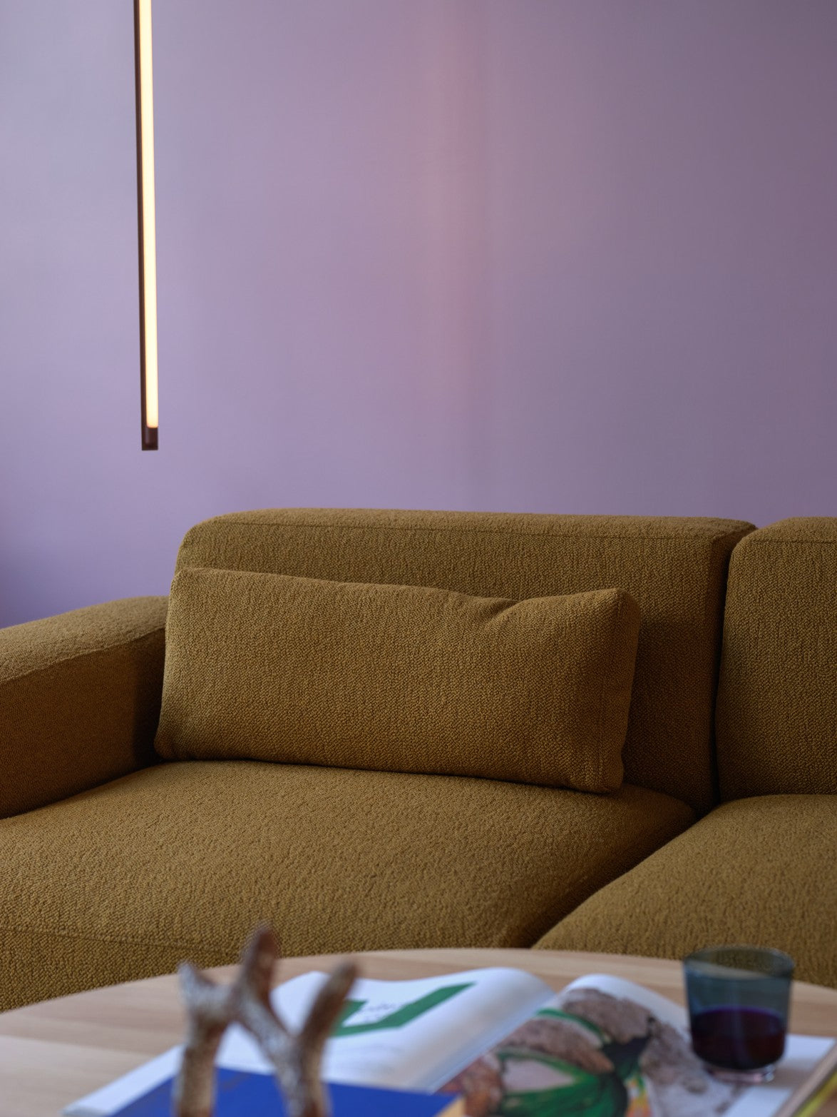 Sofa 3-zits CONNECT SOFT gestoffeerd