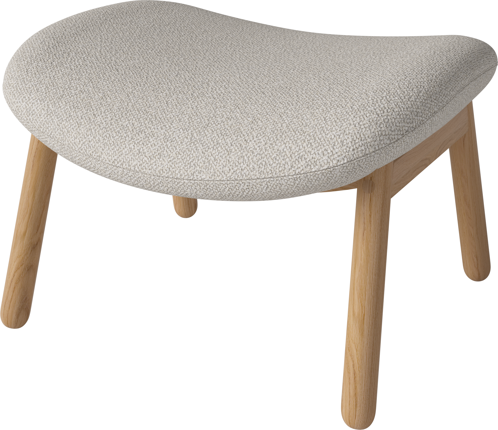 Voetenbank COSH basis van eikenhout