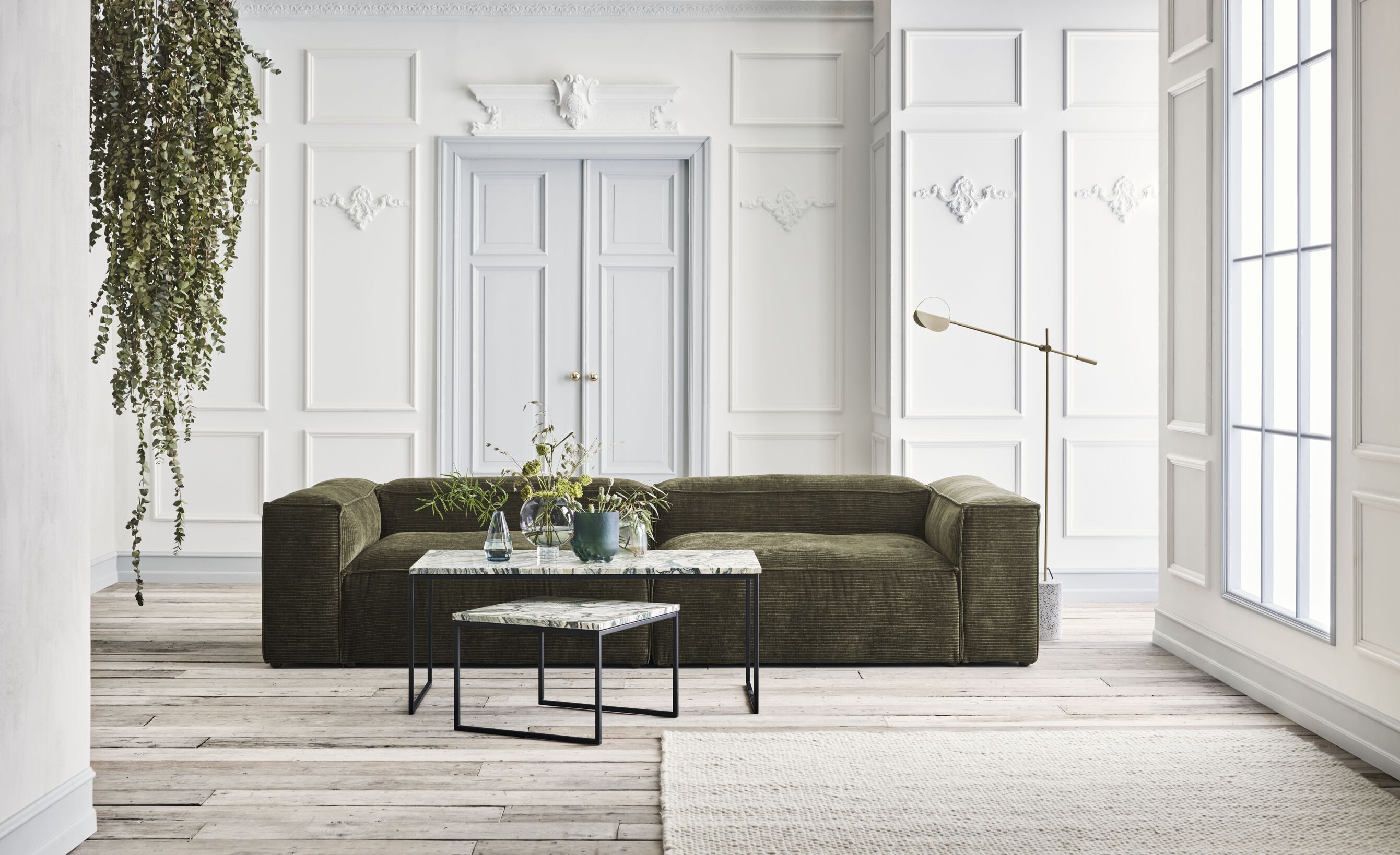 Vaas BULK karamelkleurig glas