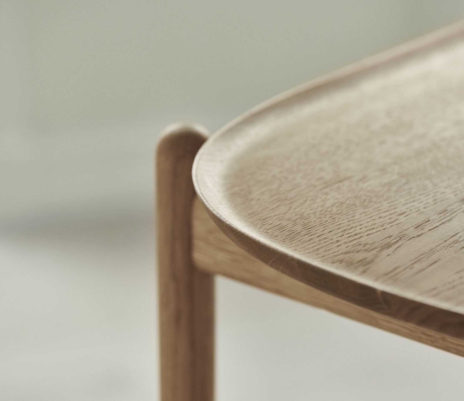 Coupé Bar Bar Trolley Belled Eiche Holz