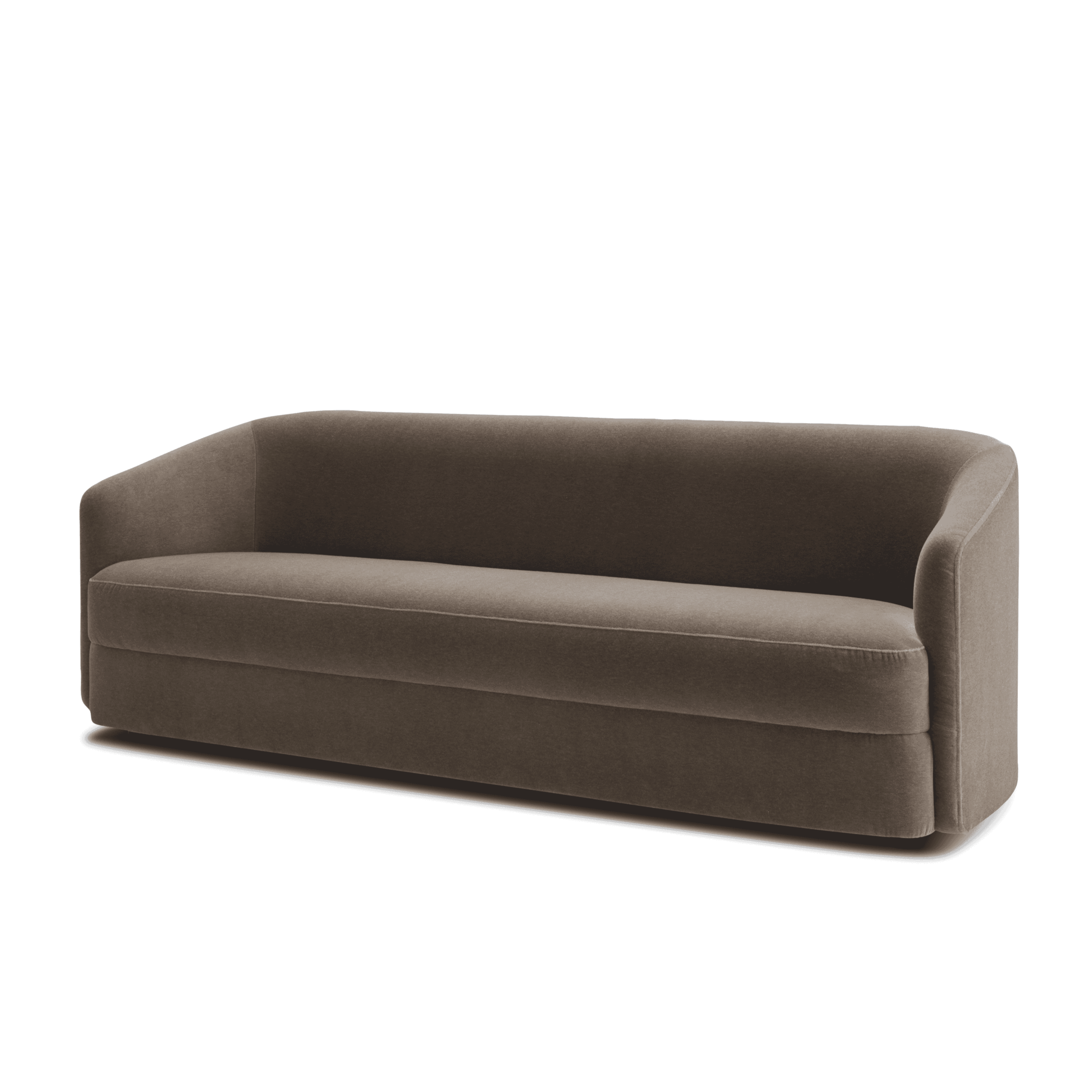 3-Sitzer, schmale Polster