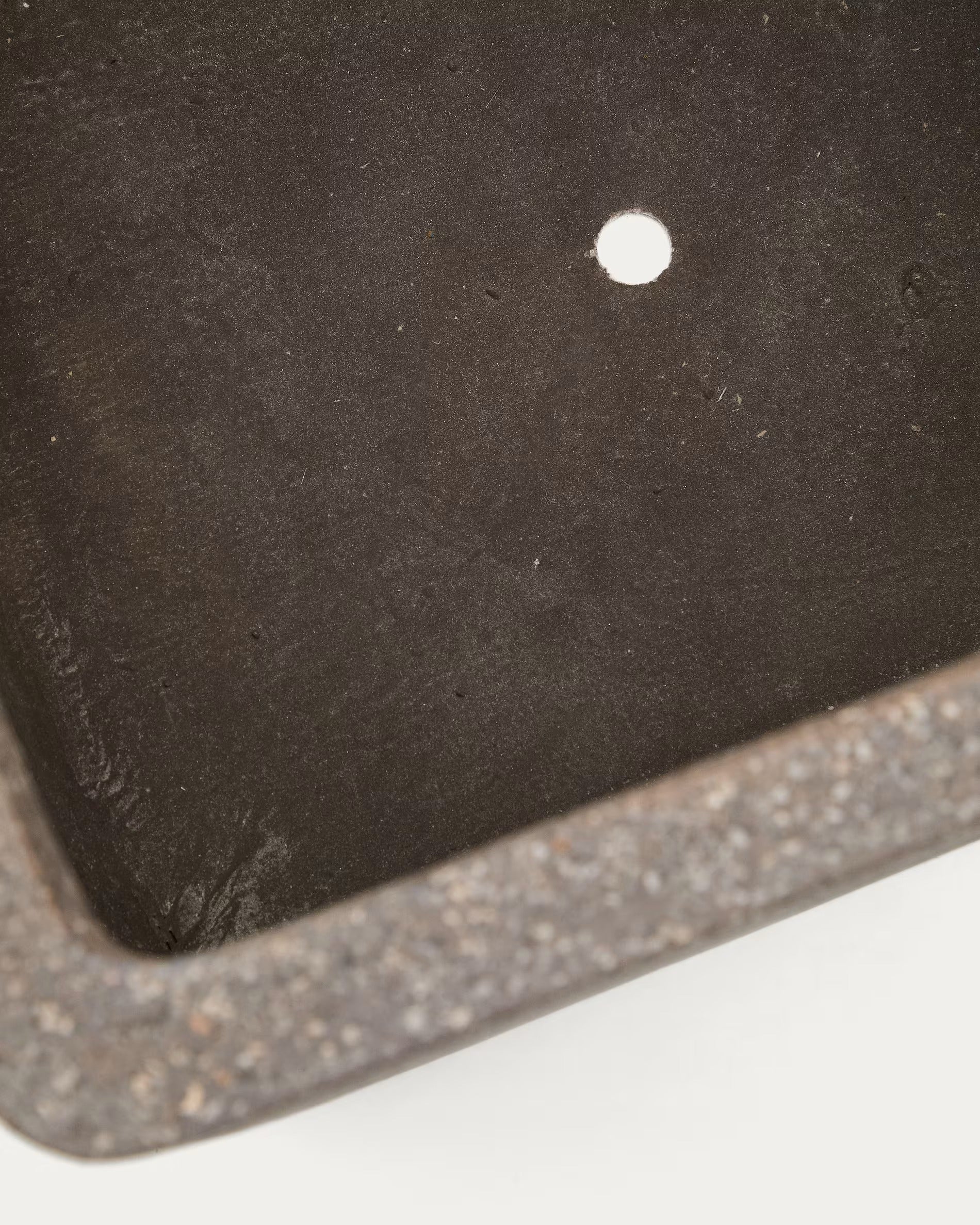 Blumentopf-Set MINOA braun Polyzement