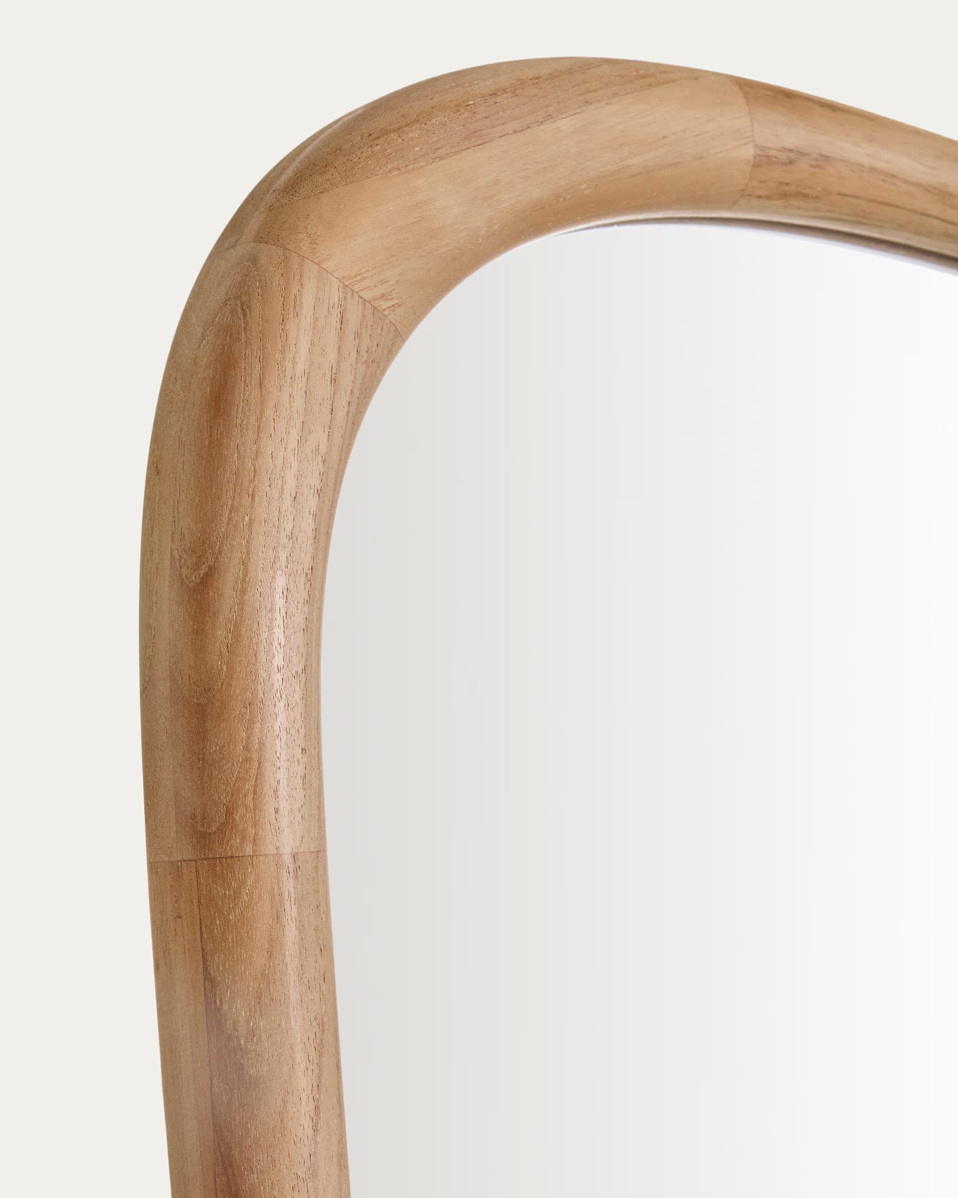 Langwerpige Lustro ALURA teakhout