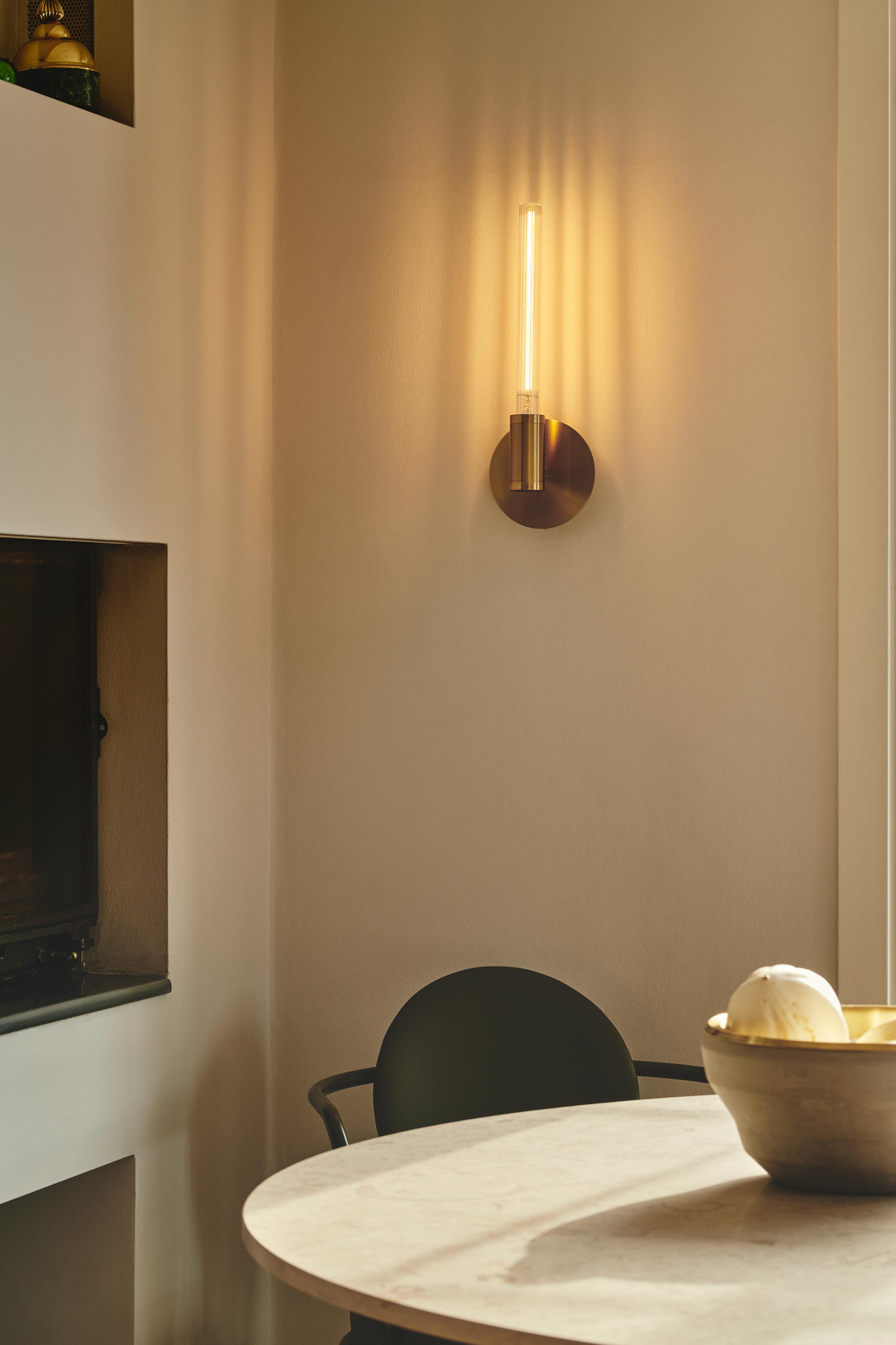 Plissé TUBE BULB met ribbels