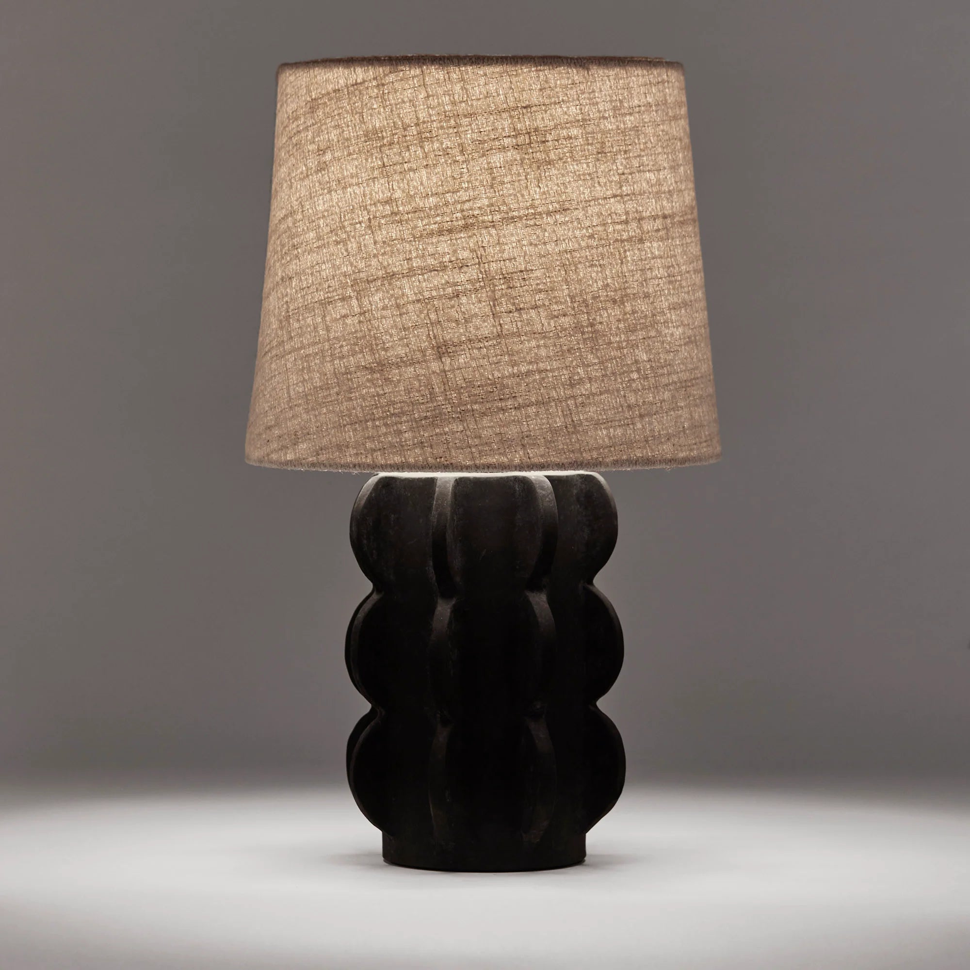 ACISSIMO table lamp black ceramic