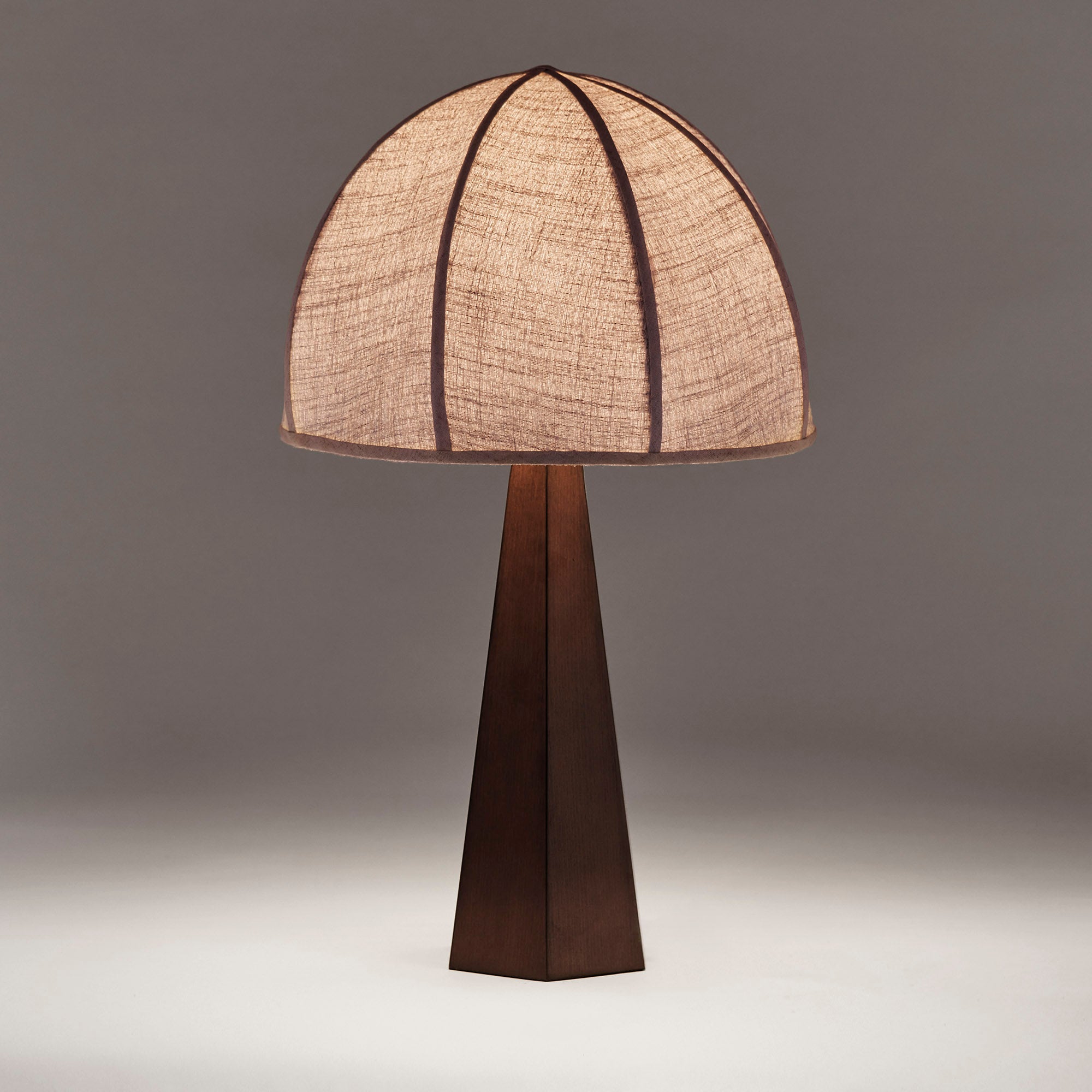 HEXAGON Ash Veneer Table Lamp