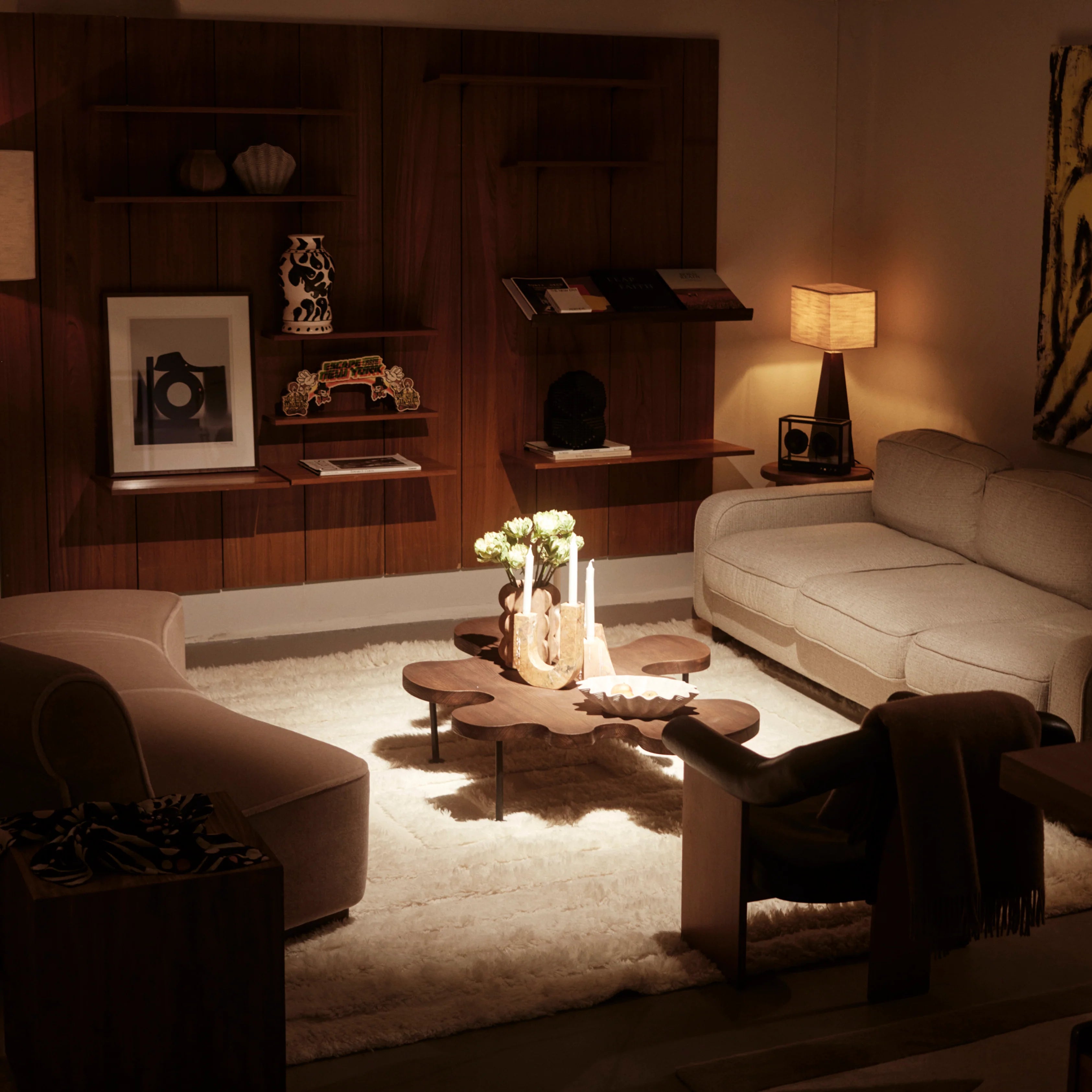 Couchtisch DEVON aus Eschenholz