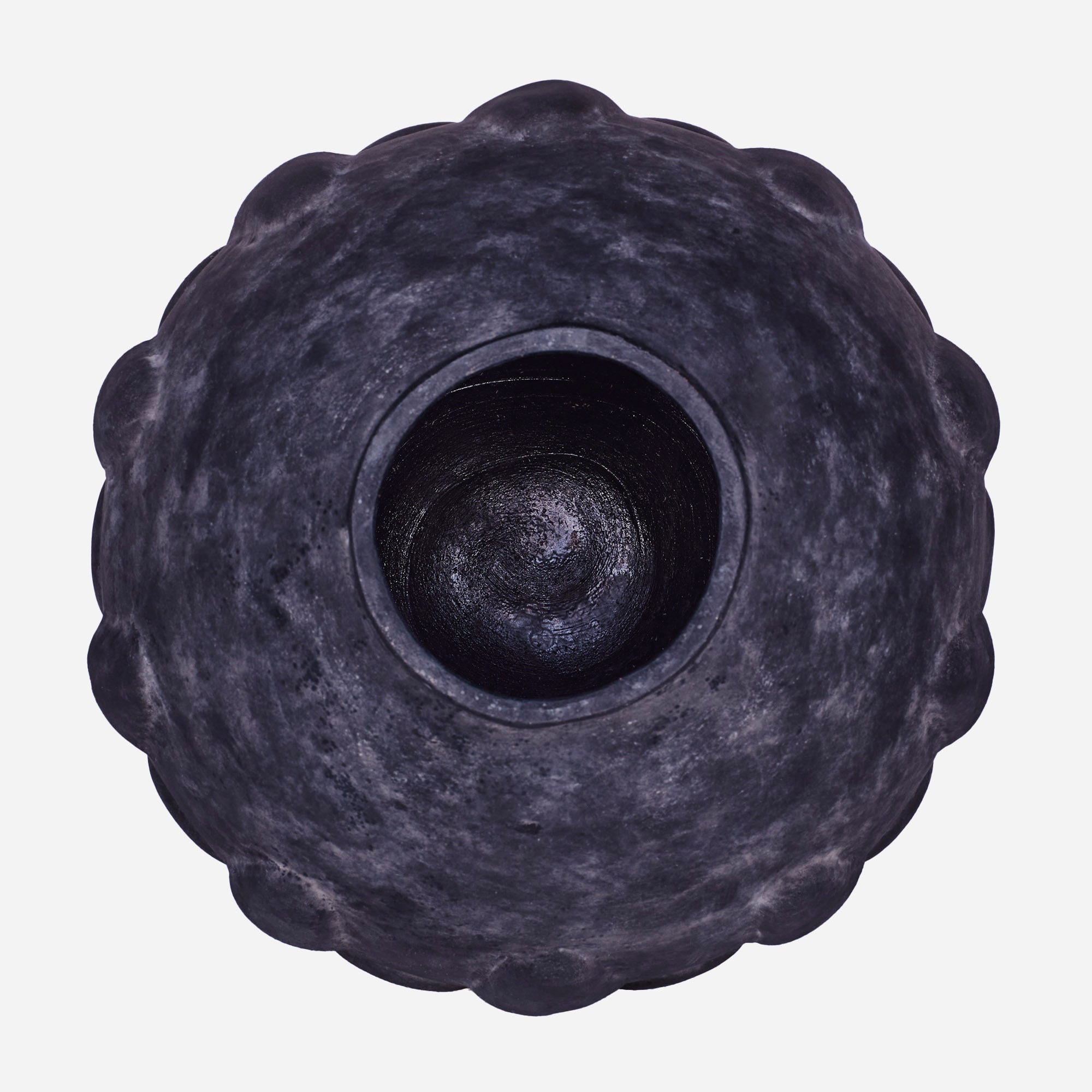 Vase ST MARIA schwarze Keramik