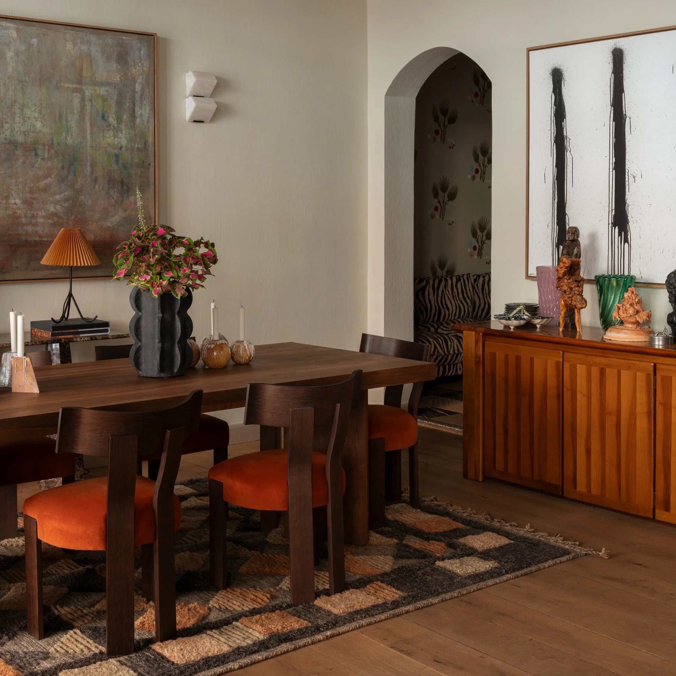 FRENCH Table Oak Wood